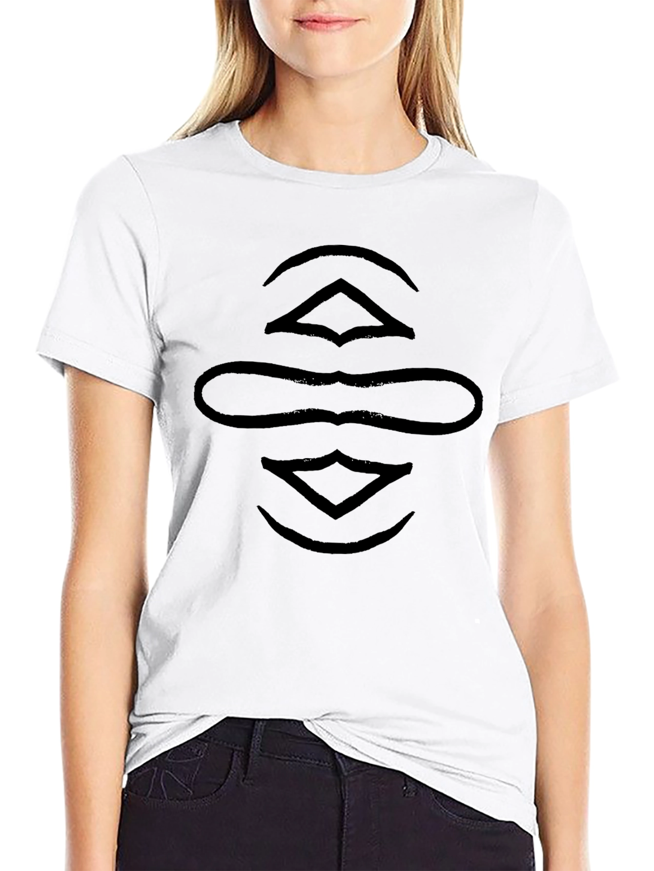 Abstract Graphic Print T-Shirt