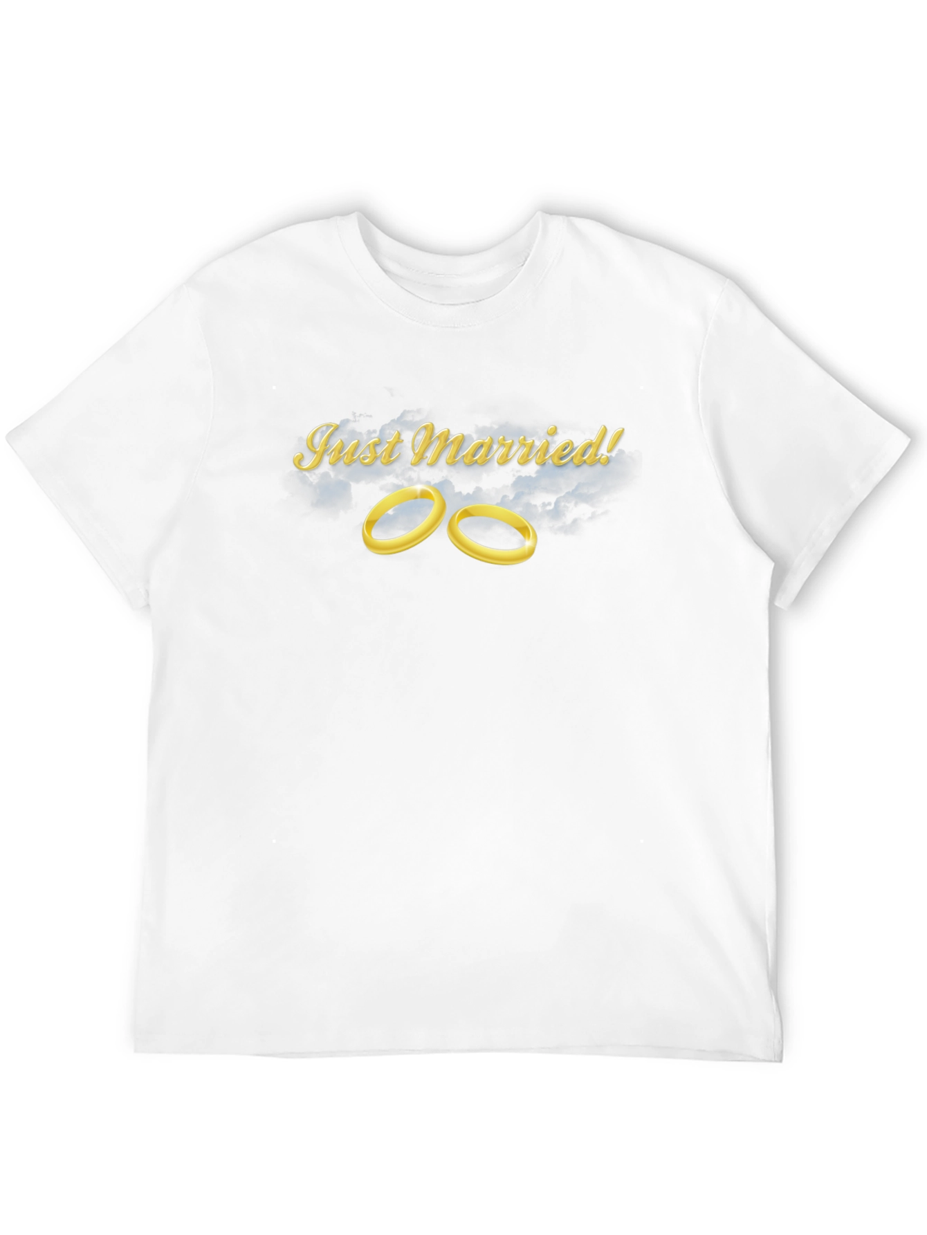 Just Married T-Shirt - Wedding Celebration Tee