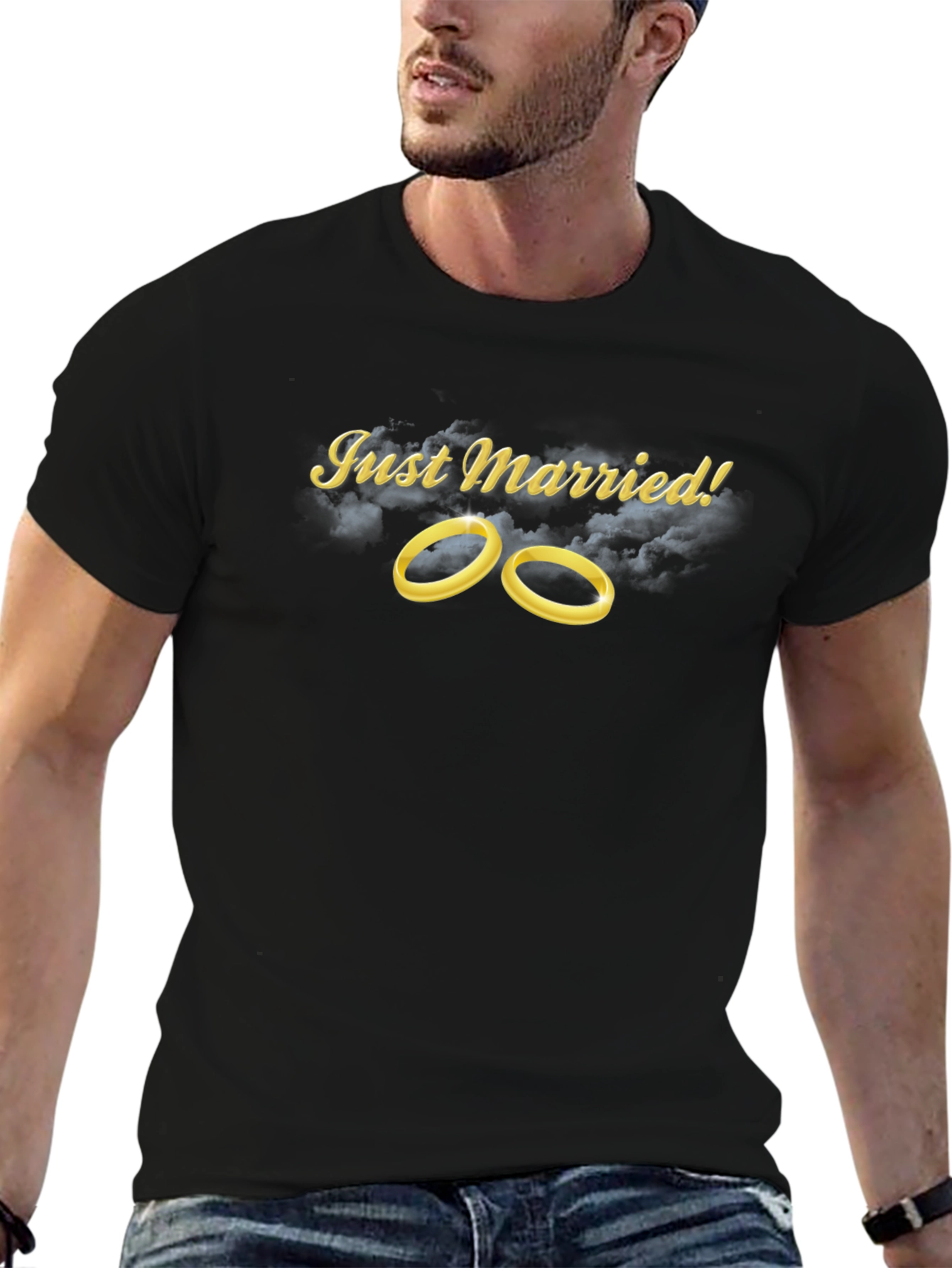 Just Married T-Shirt - Wedding Celebration Tee