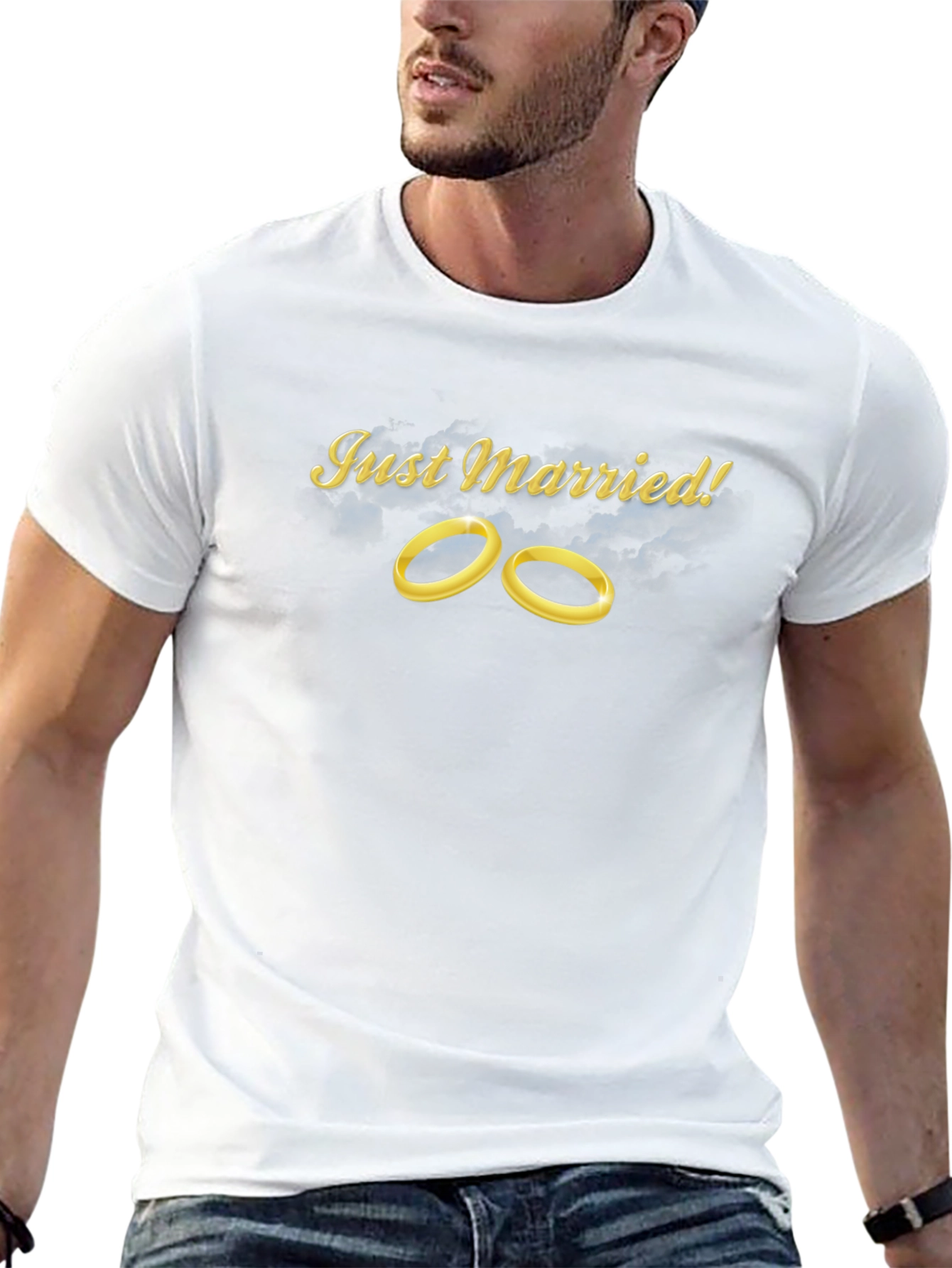 Just Married T-Shirt - Wedding Celebration Tee