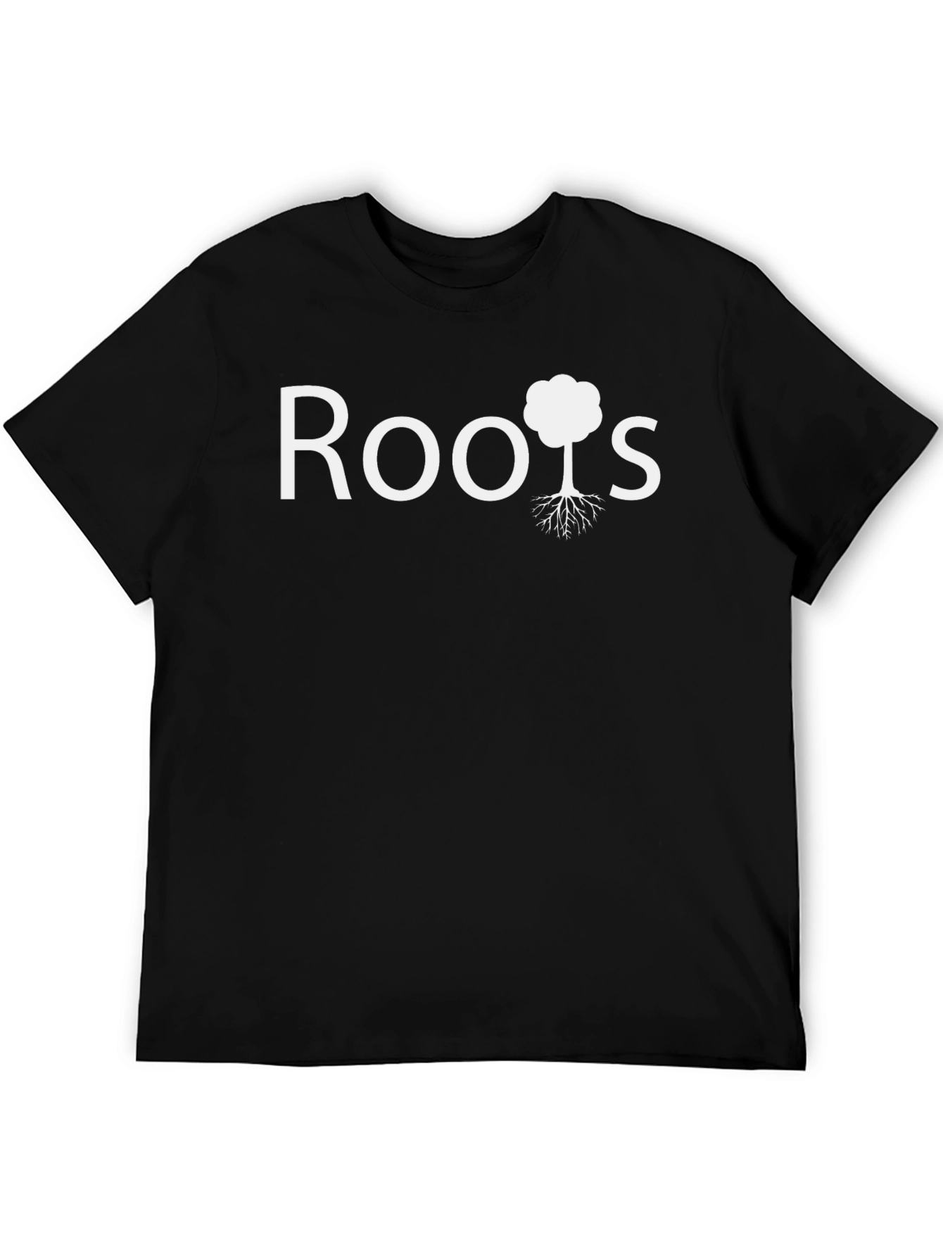 Roots Tree Graphic T-Shirt - Casual Cotton Tee
