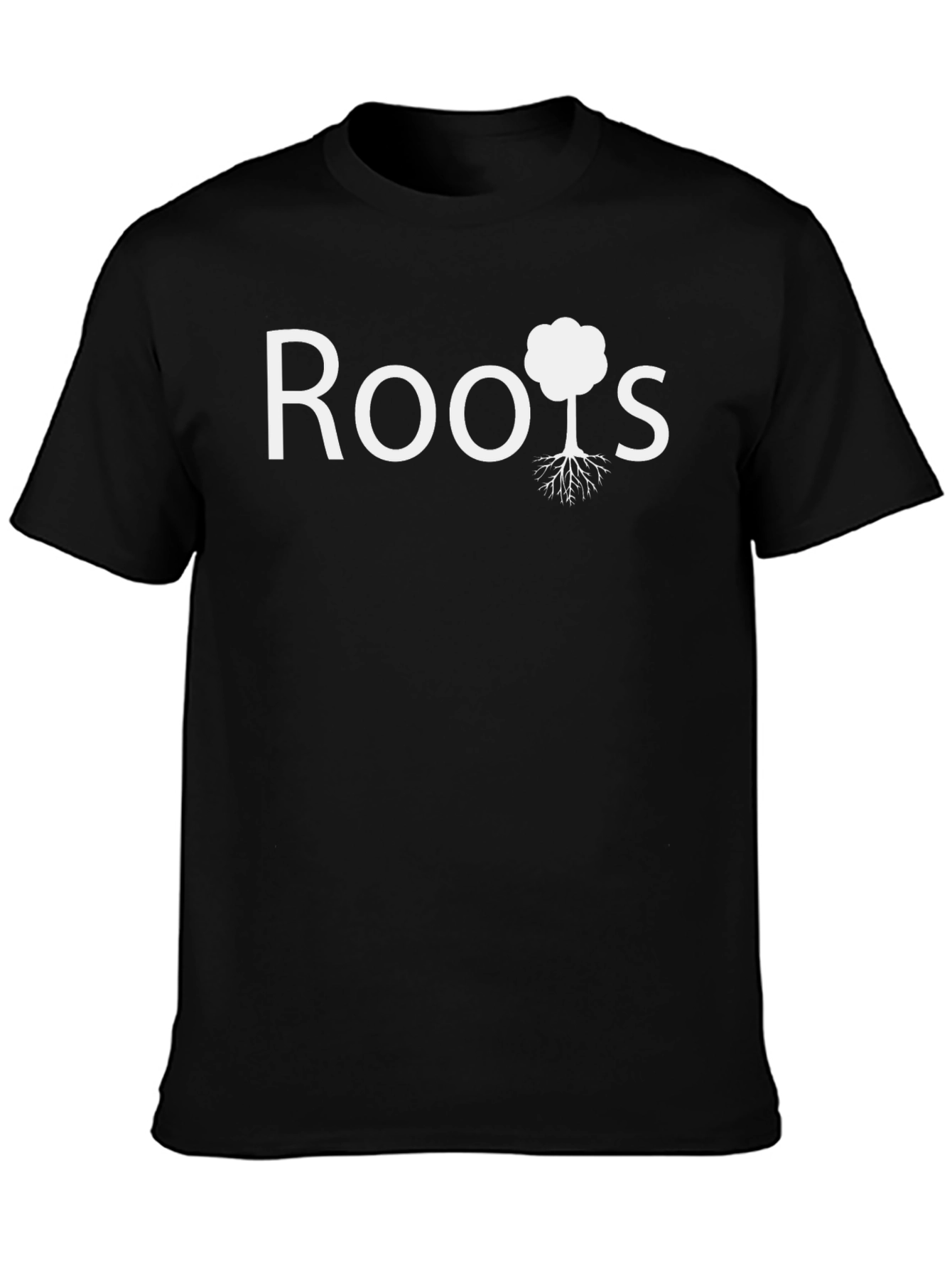 Roots Tree Graphic T-Shirt - Casual Cotton Tee
