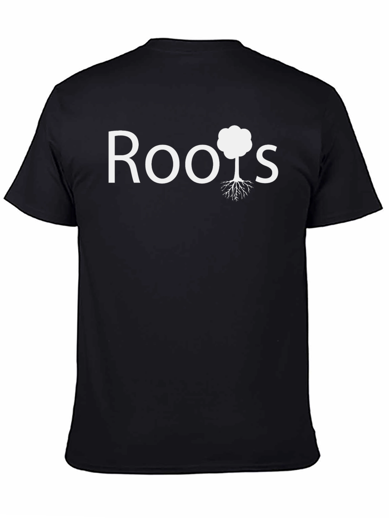 Roots Tree Graphic T-Shirt - Casual Cotton Tee