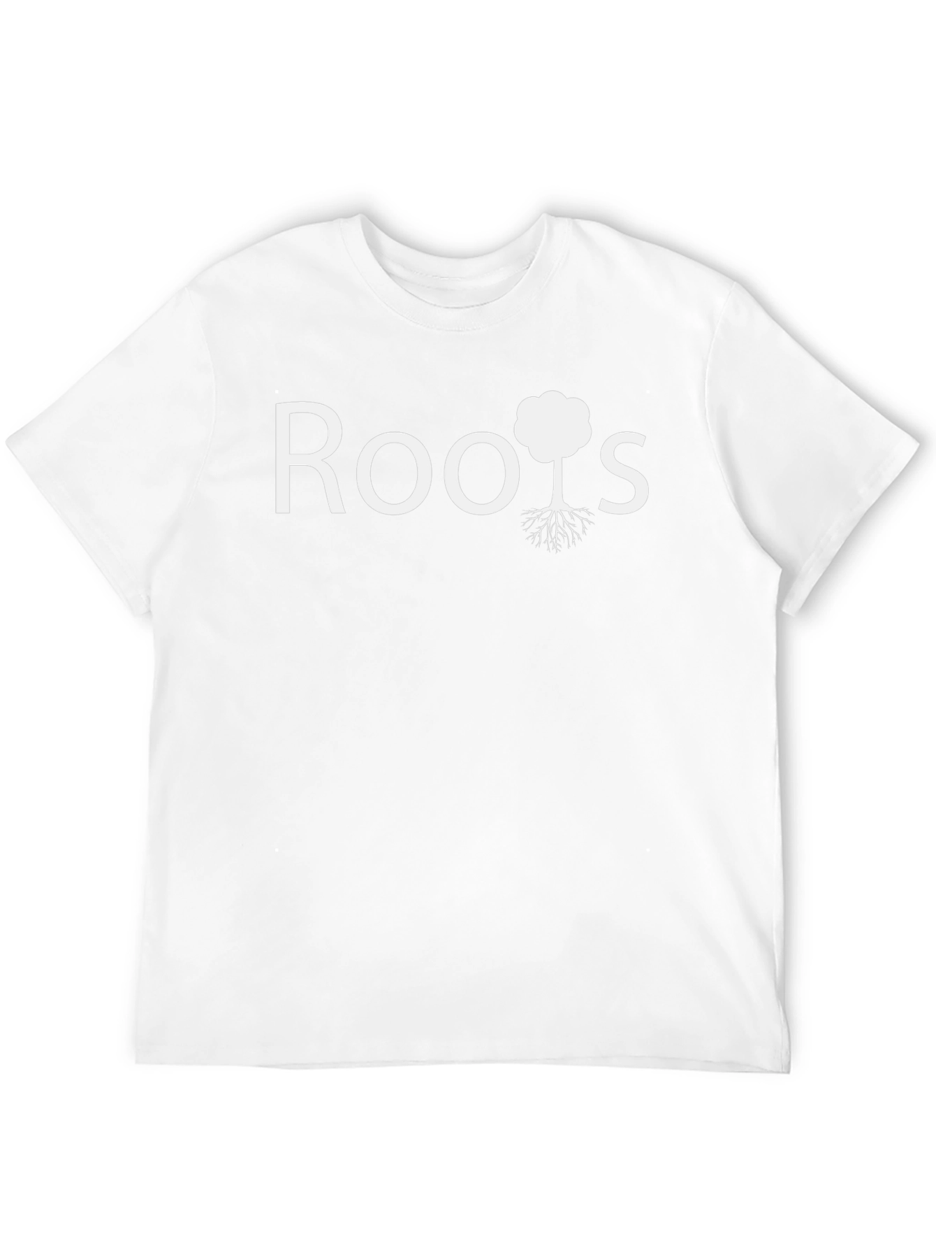 Roots Tree Graphic T-Shirt - Casual Cotton Tee