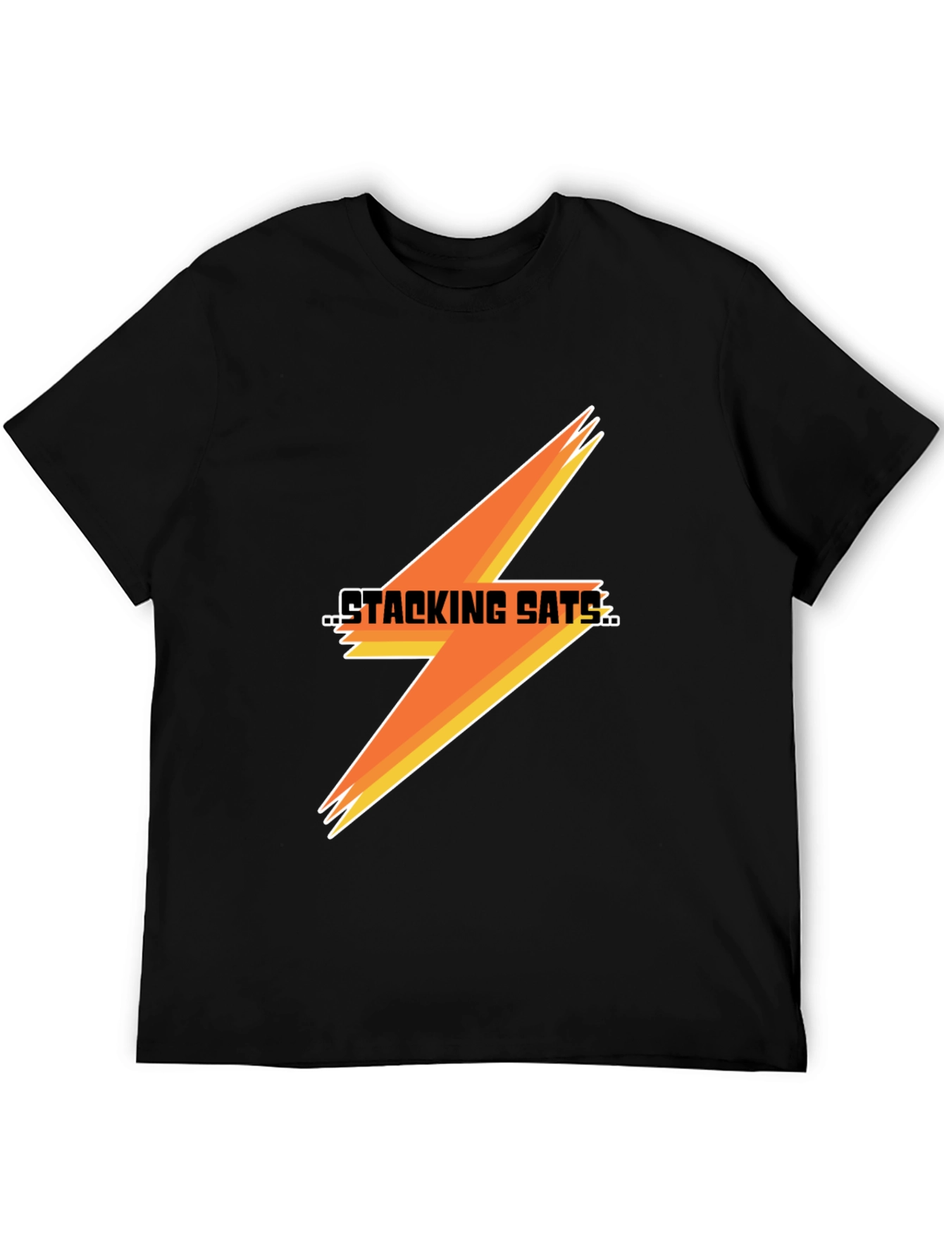 Stacking Sats Graphic Tee - Bitcoin Inspired