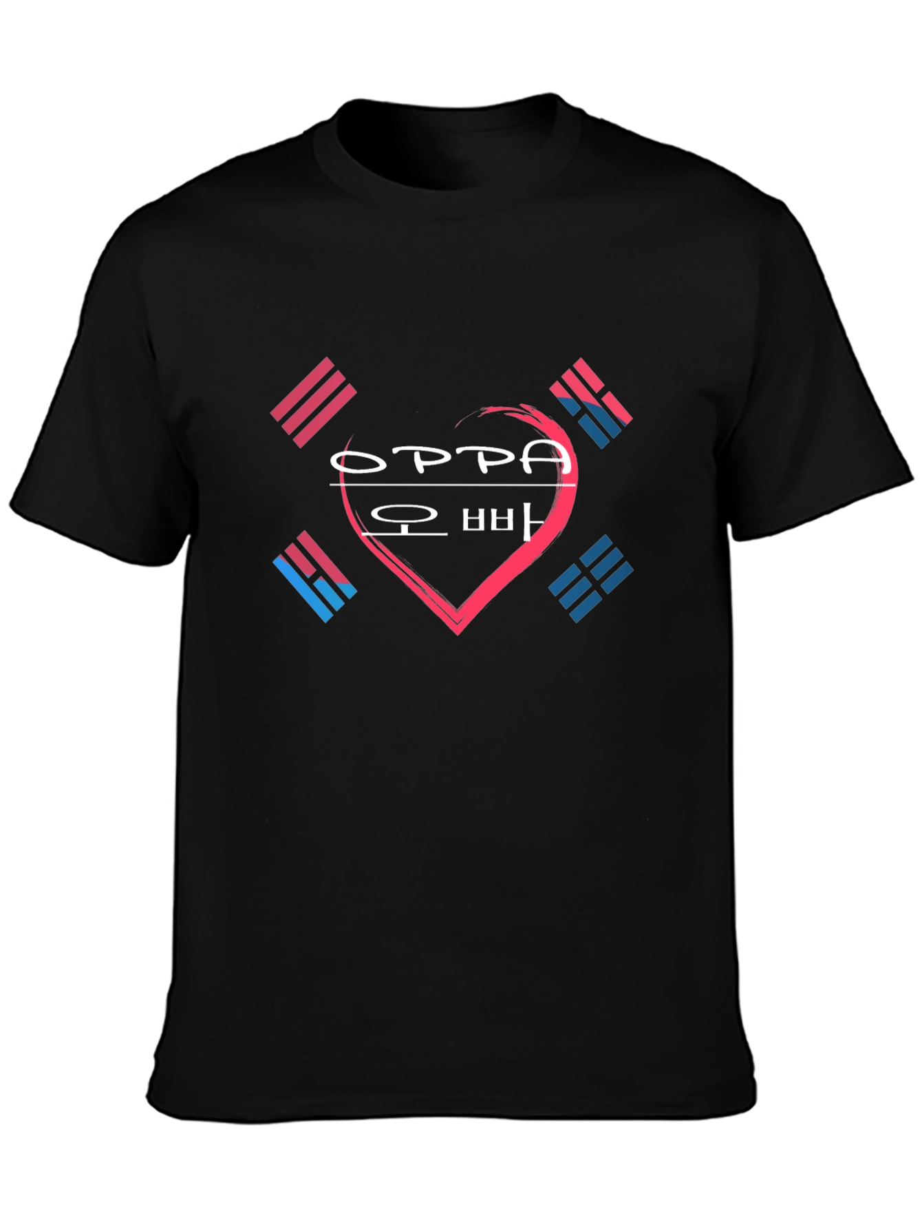 Oppa Korean Heart T-Shirt