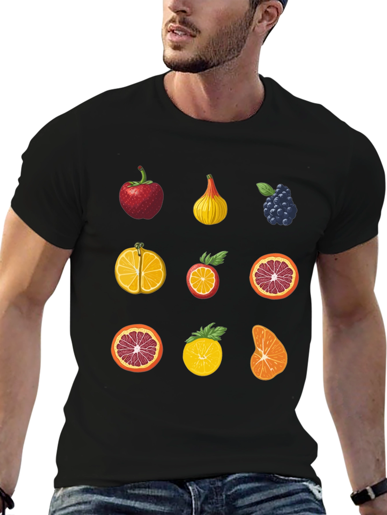 Fruit Graphic Print Tee