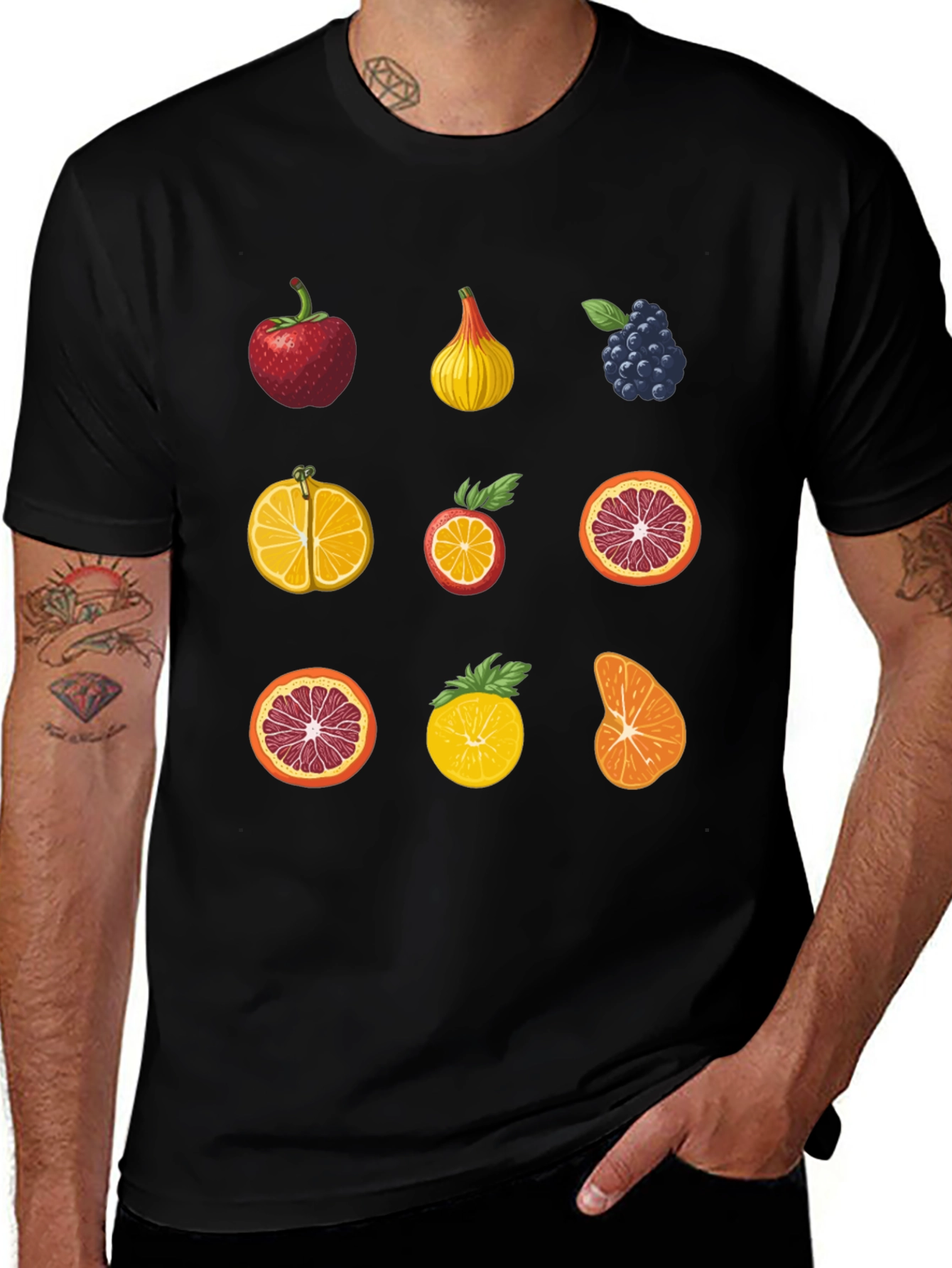 Fruit Graphic Print Tee