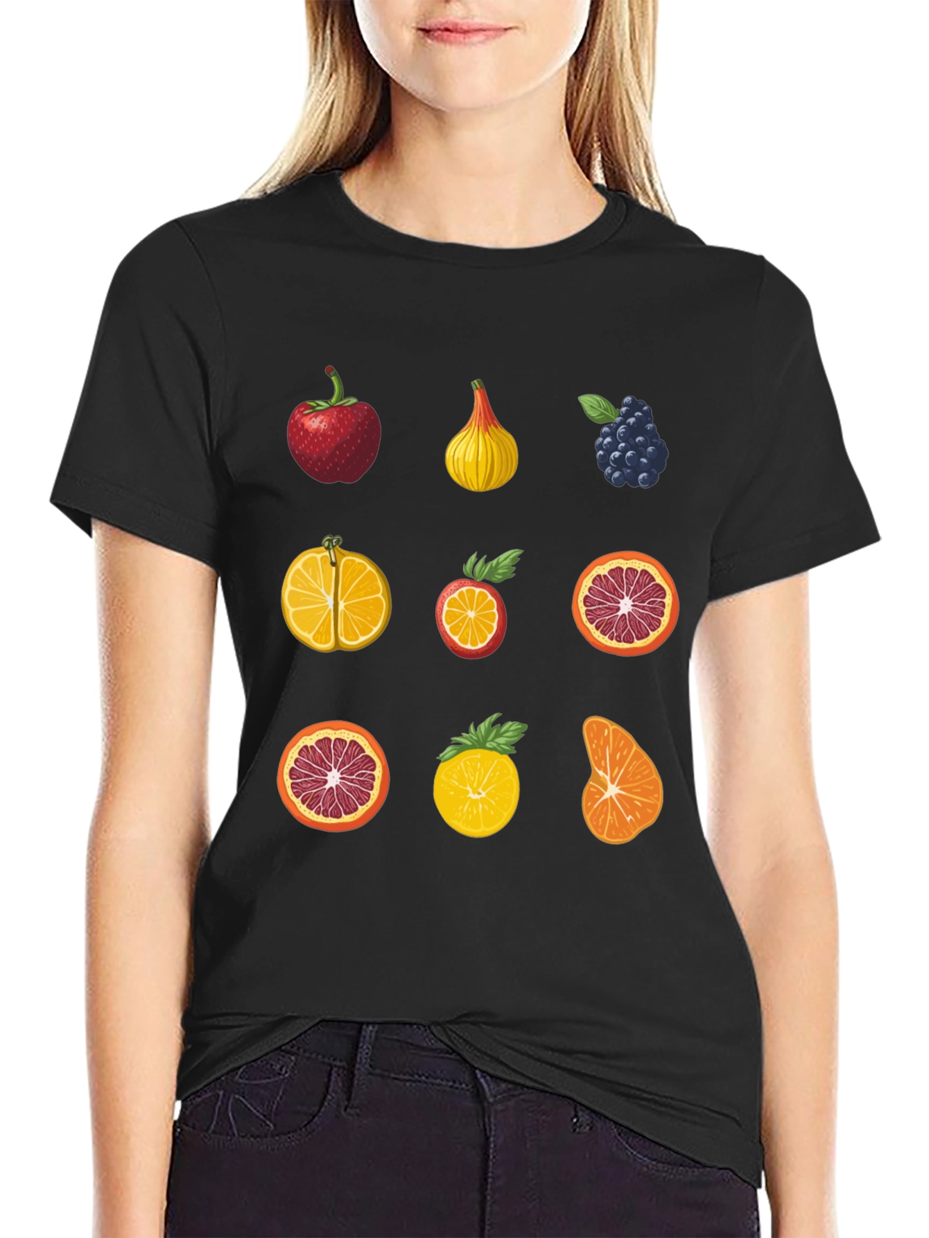 Fruit Graphic Print Tee
