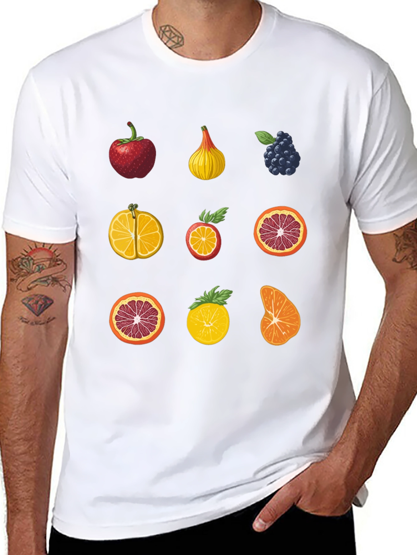 Fruit Graphic Print Tee