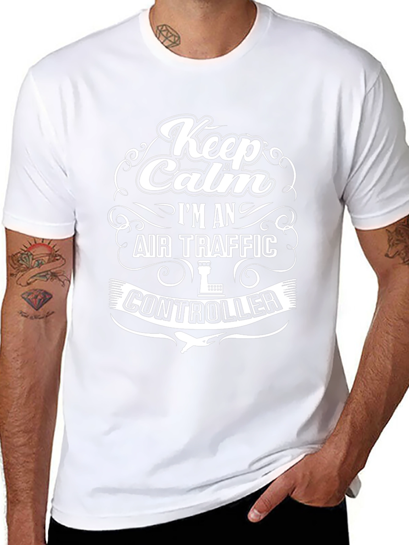 Keep Calm Air Traffic Controller T-Shirt