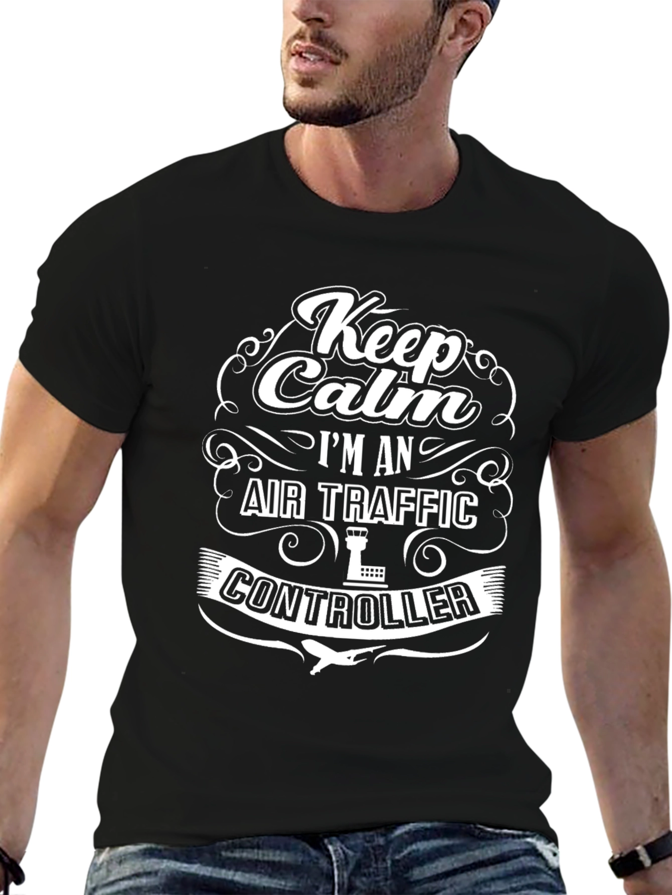 Keep Calm Air Traffic Controller T-Shirt