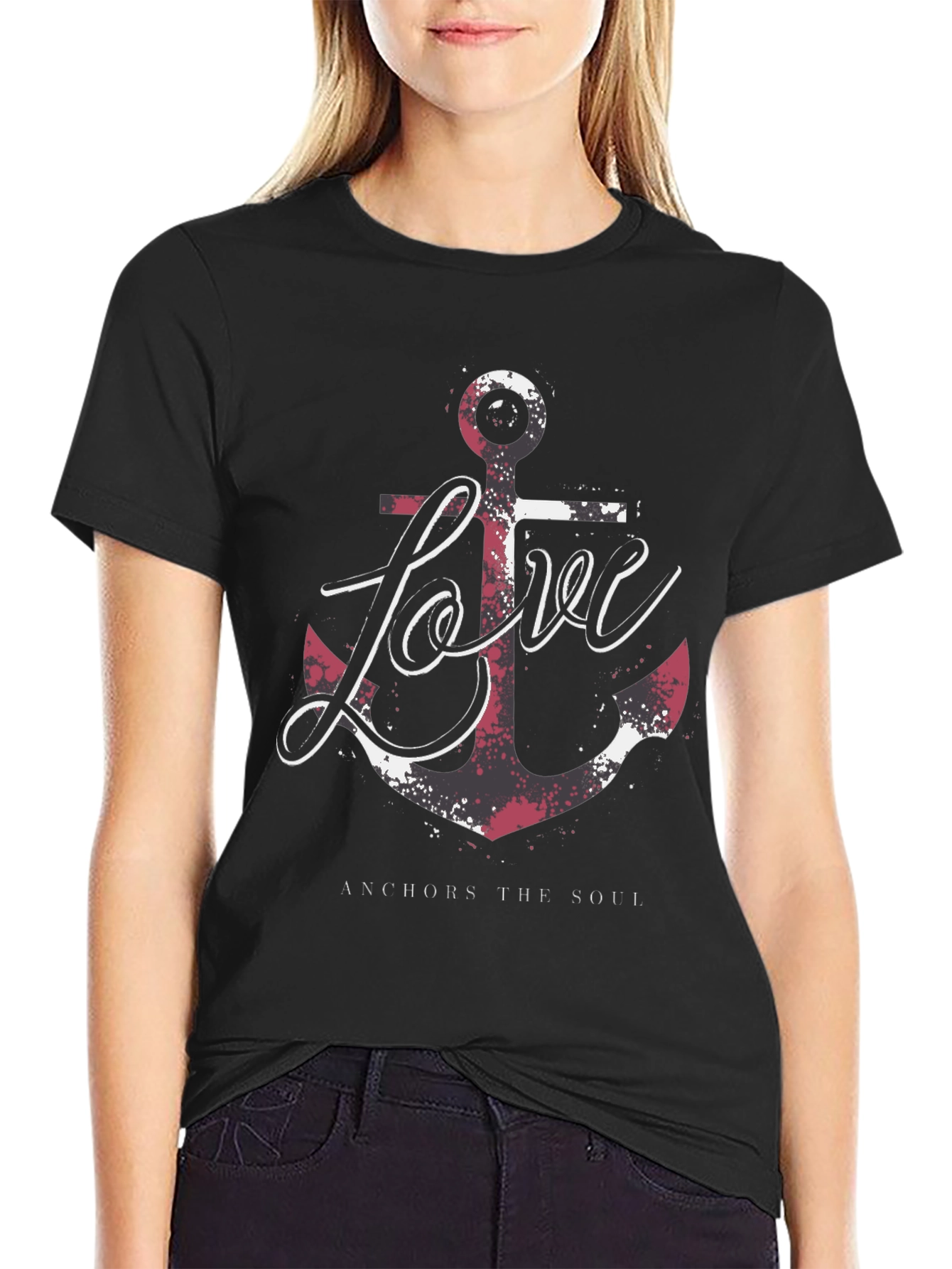 Love Anchors the Soul Graphic Tee