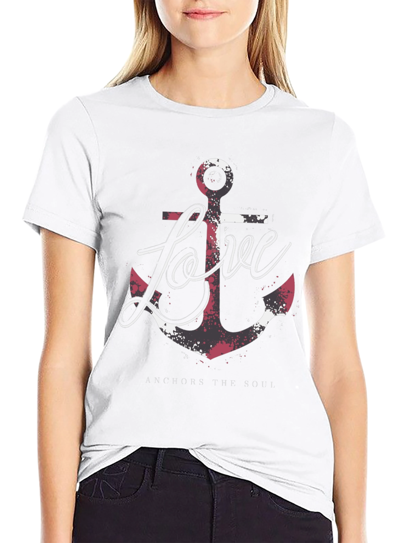 Love Anchors the Soul Graphic Tee