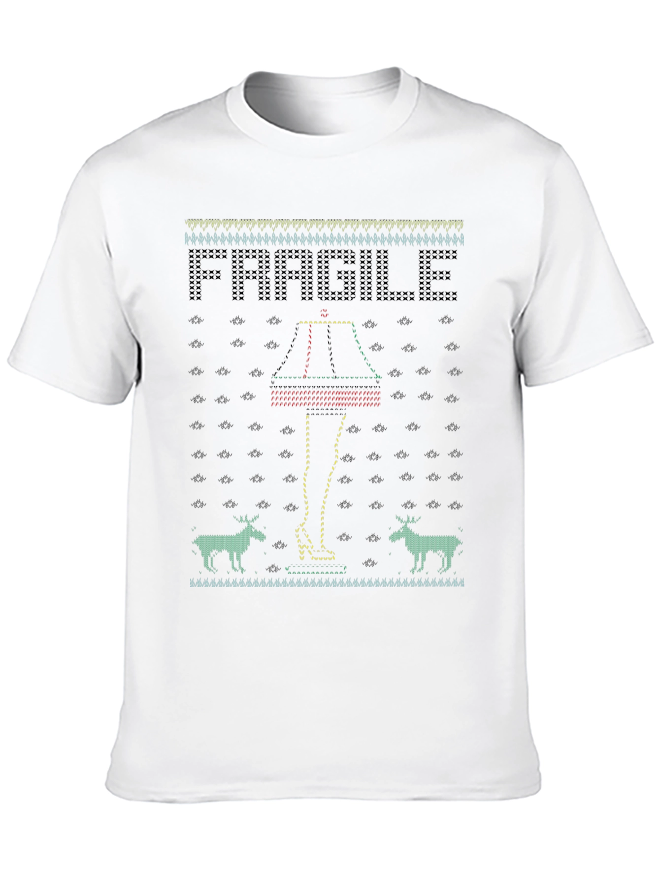 Fragile Leg Lamp Ugly Christmas T-Shirt