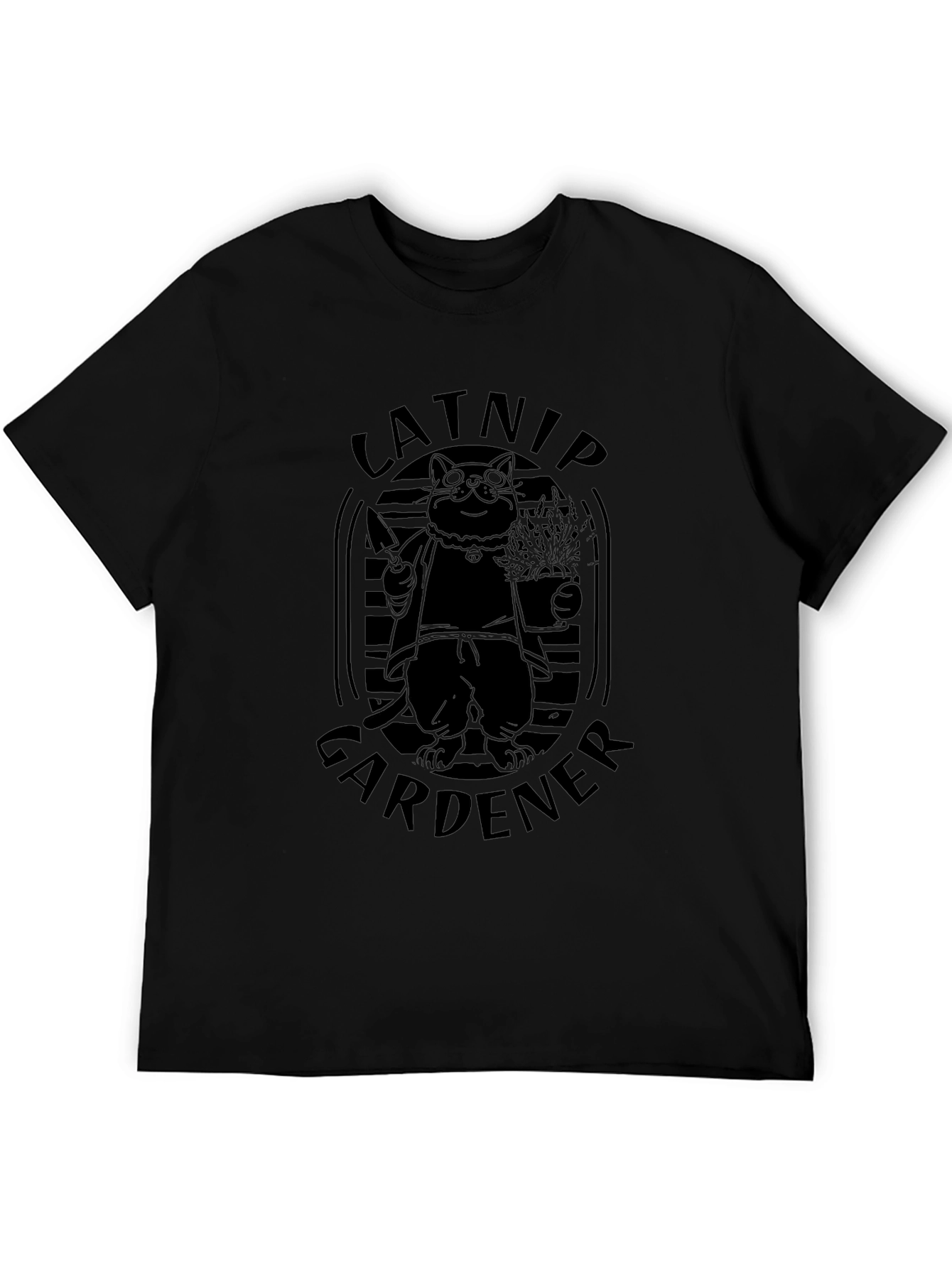 Catnip Gardener Black T-Shirt