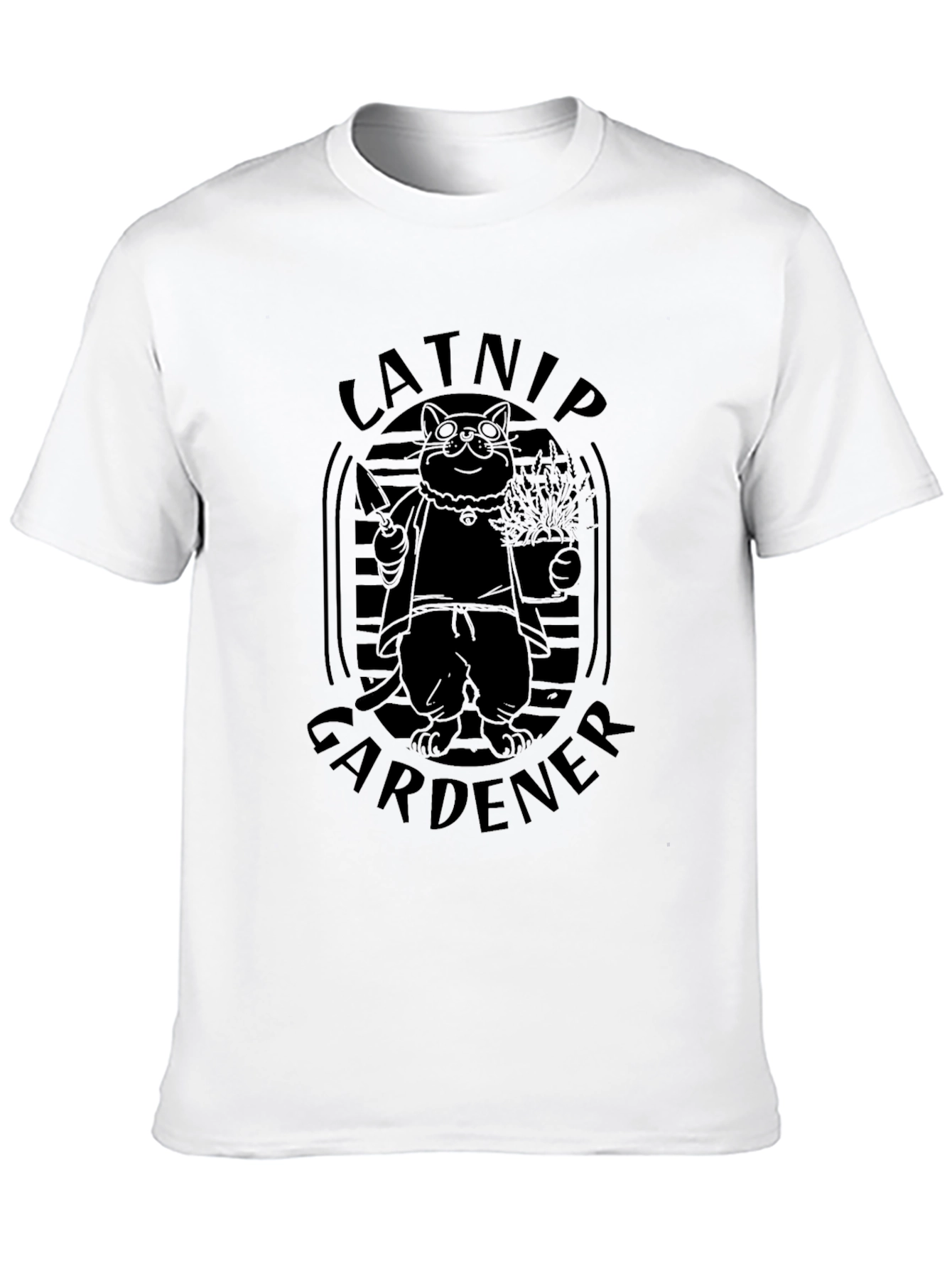Catnip Gardener Black T-Shirt