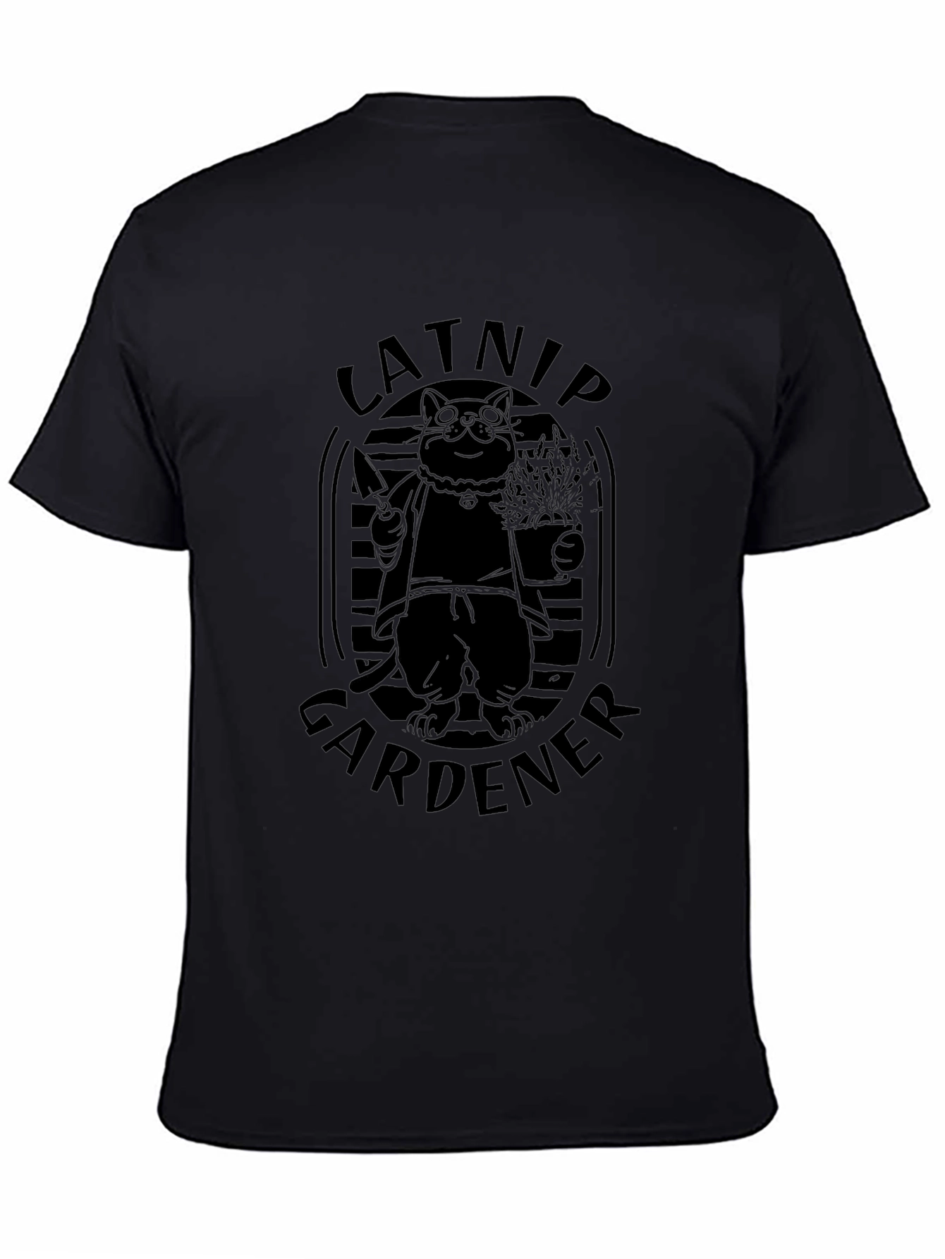 Catnip Gardener Black T-Shirt