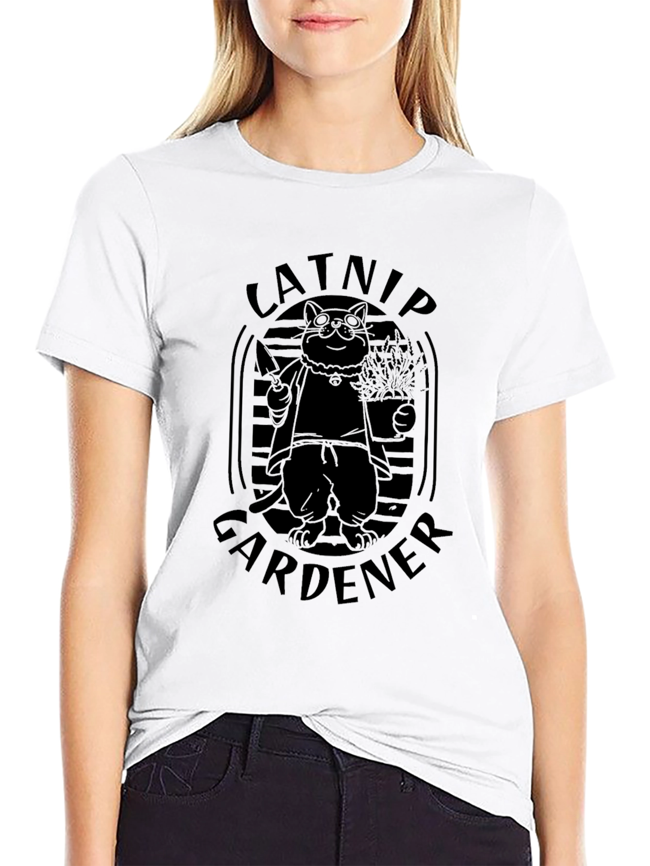 Catnip Gardener Black T-Shirt