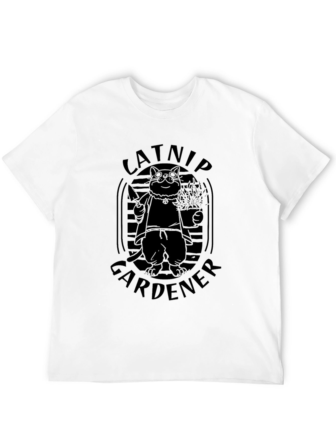 Catnip Gardener Black T-Shirt