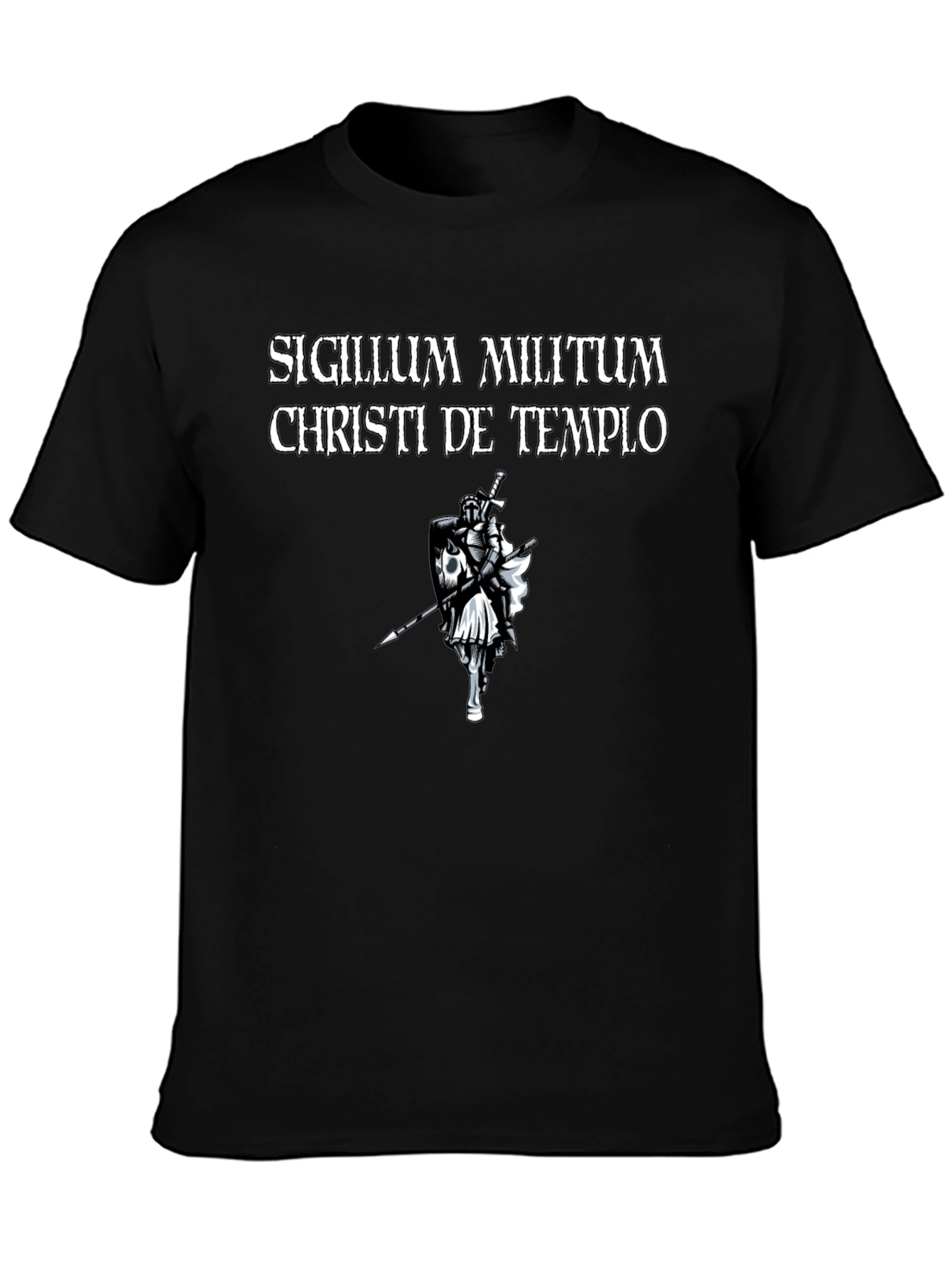 Templar Knight T-Shirt - Sigillum Militum Christi