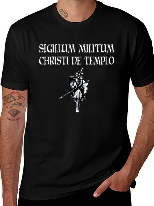 Templar Knight T-Shirt - Sigillum Militum Christi