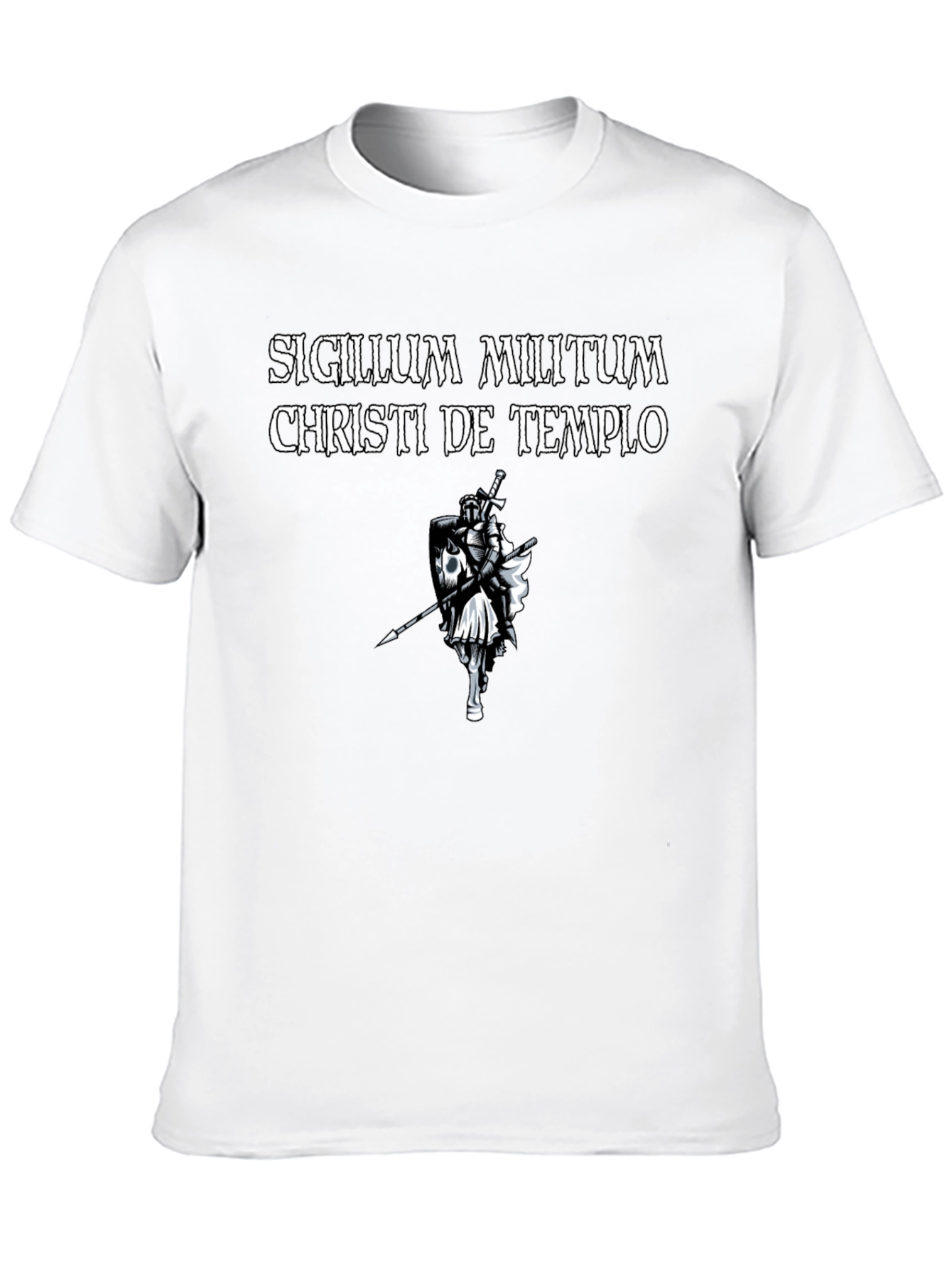 Templar Knight T-Shirt - Sigillum Militum Christi