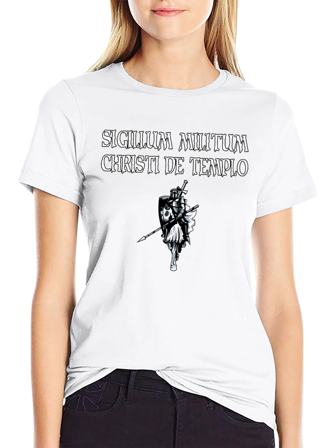 Templar Knight T-Shirt - Sigillum Militum Christi