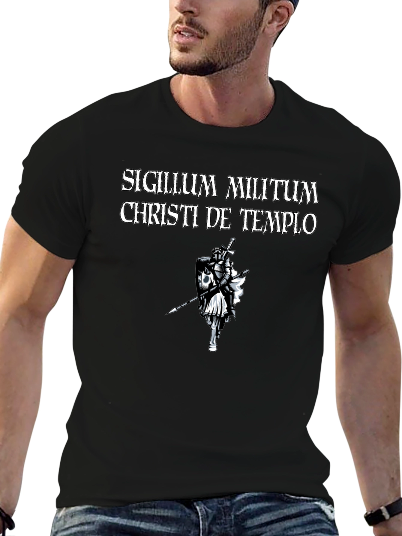 Templar Knight T-Shirt - Sigillum Militum Christi