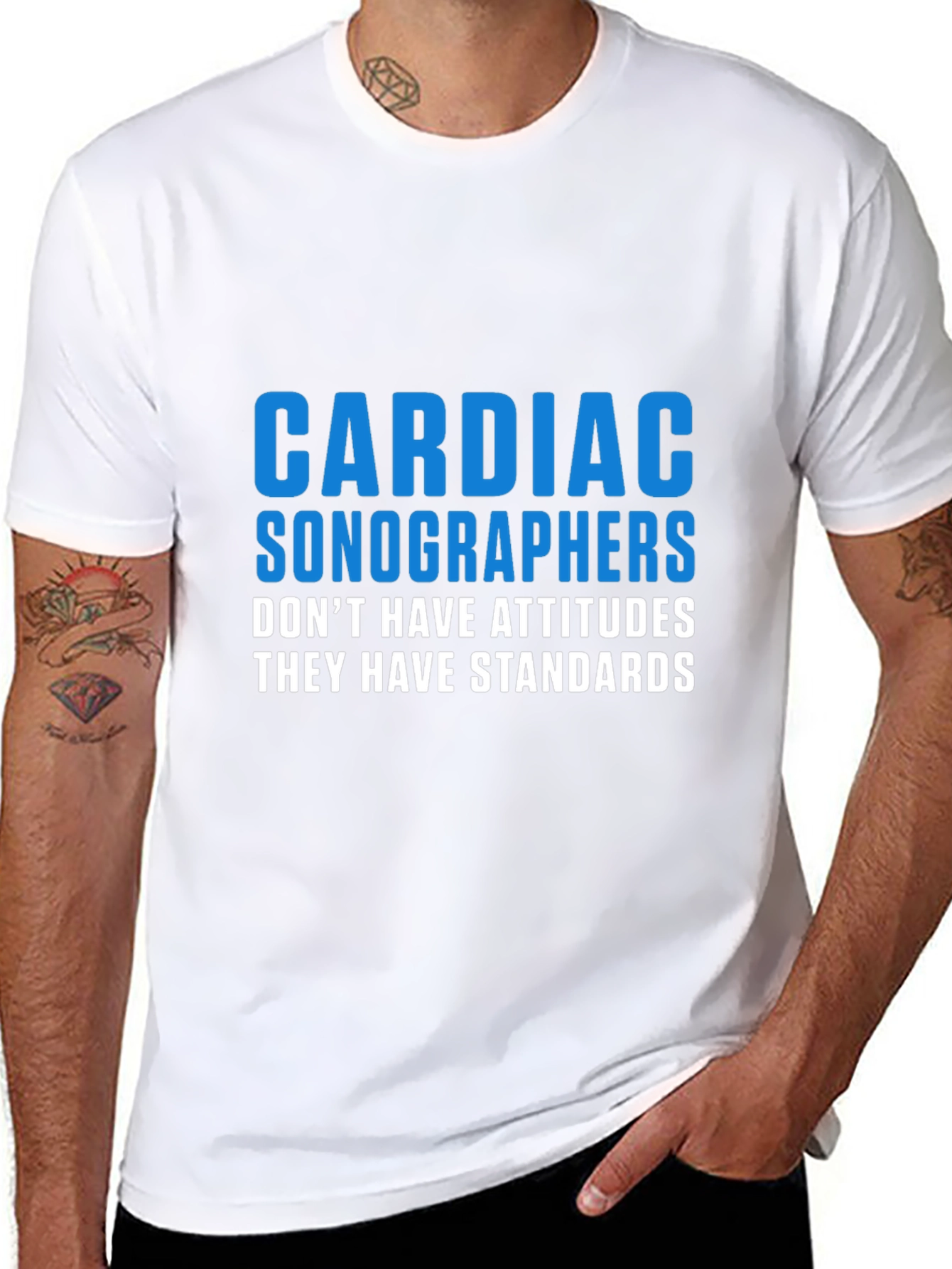 Cardiac Sonographers T-Shirt - Standards
