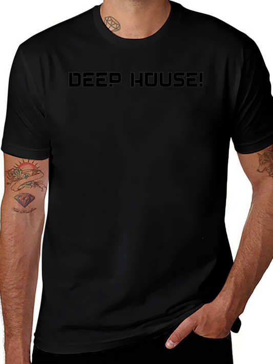 Deep House Music Graphic T-Shirt