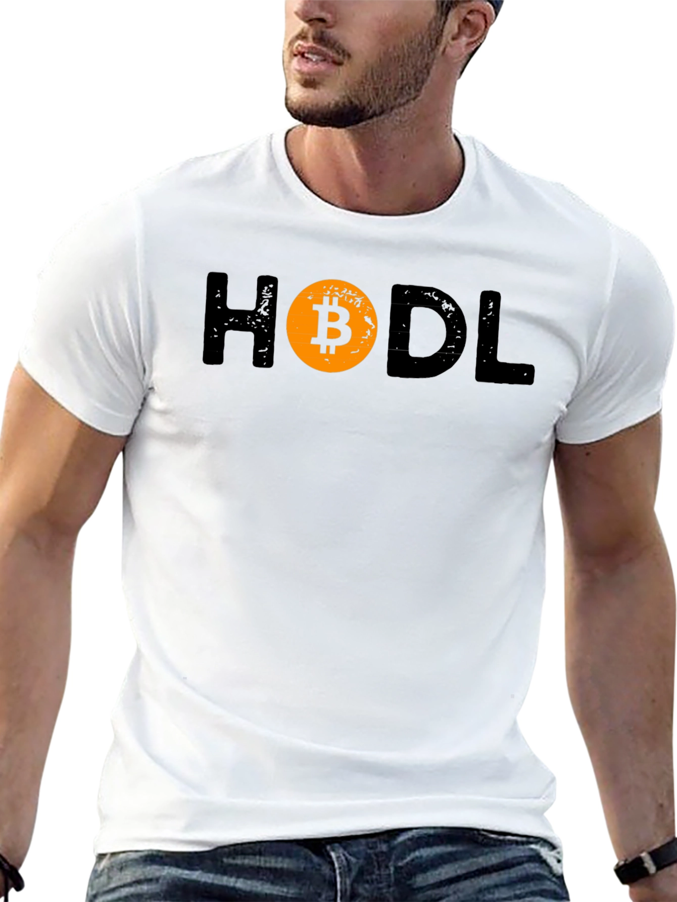 HODL Bitcoin Graphic Tee - Crypto Investor T-Shirt