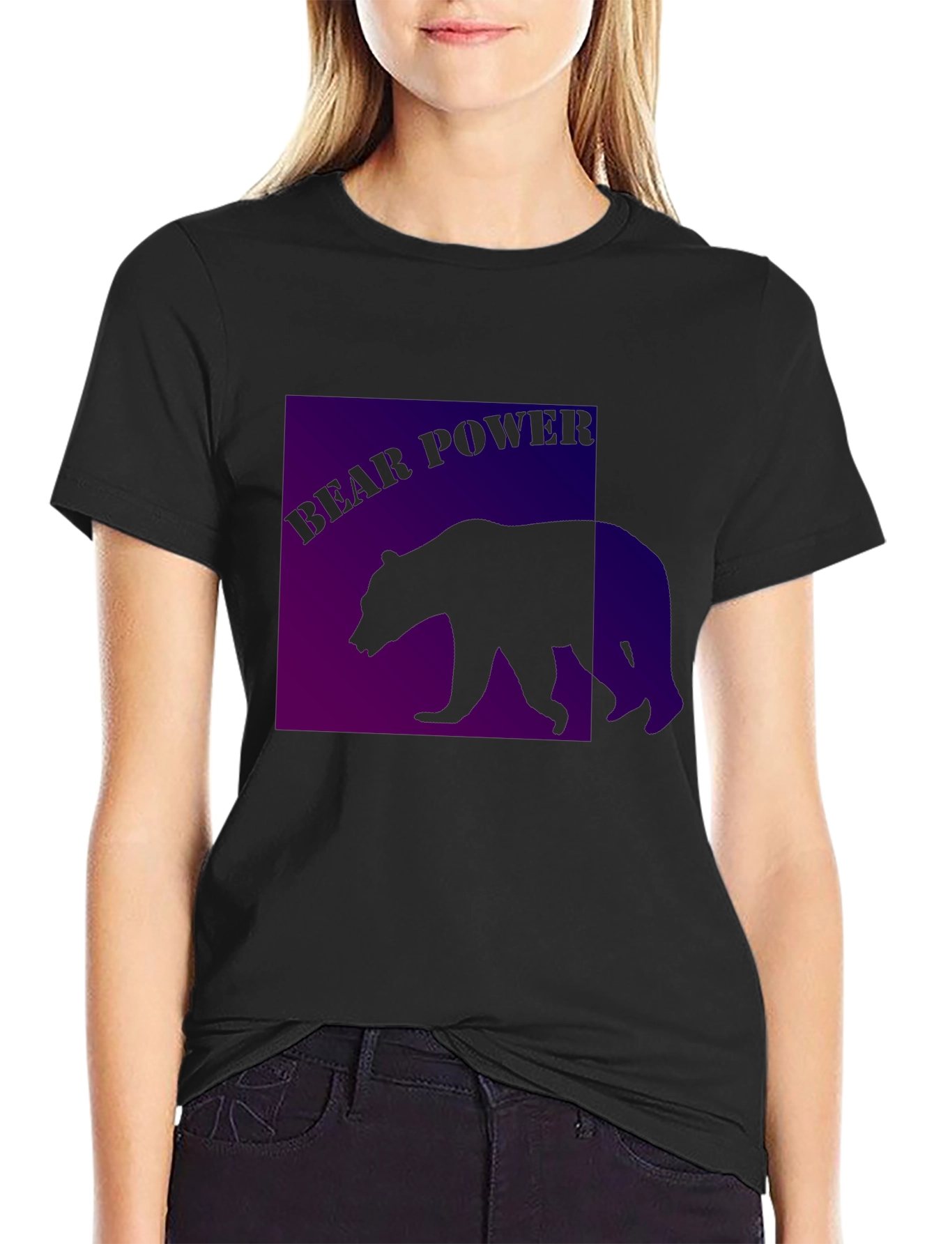 Bear Power Graphic T-Shirt