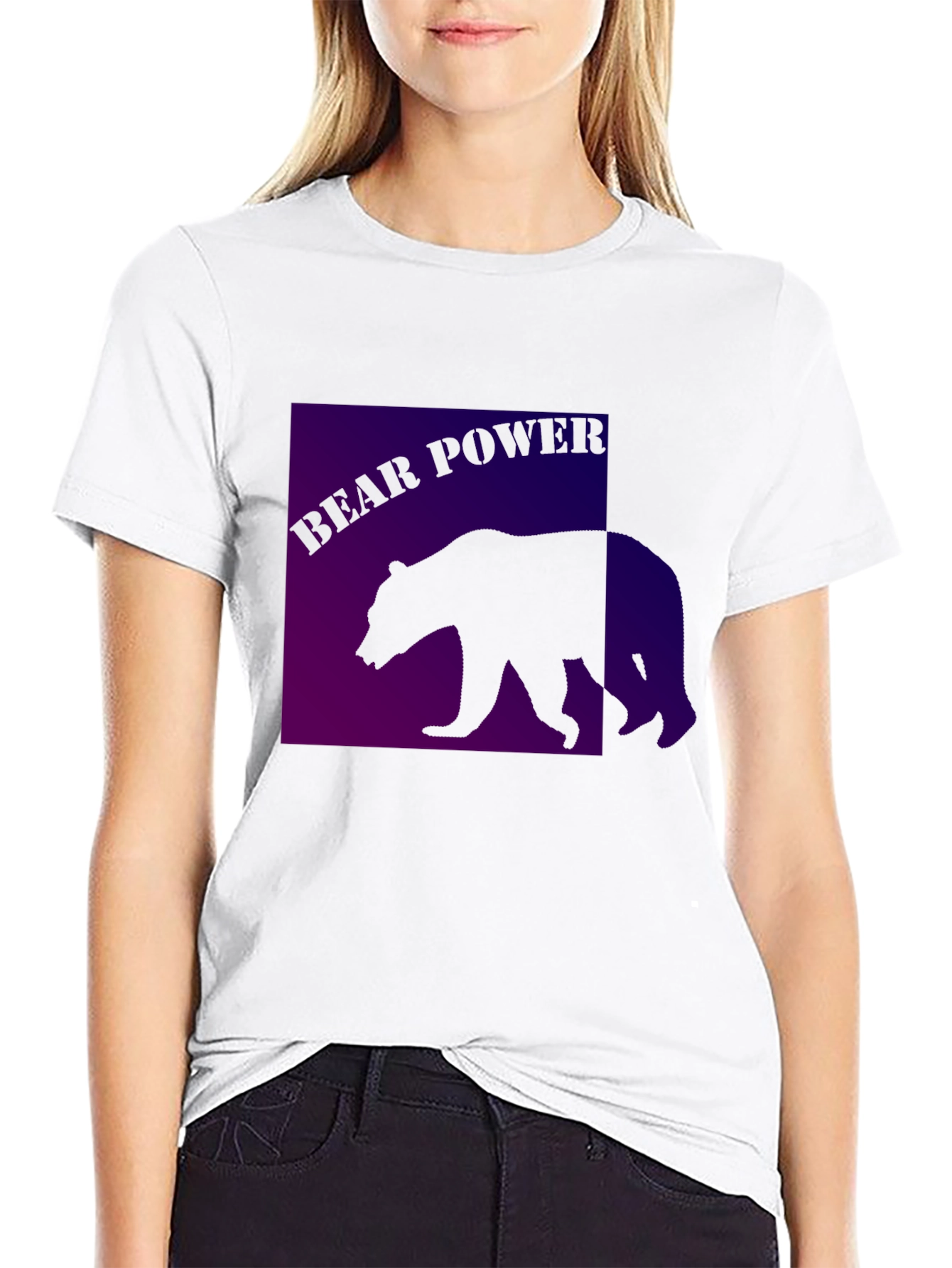 Bear Power Graphic T-Shirt