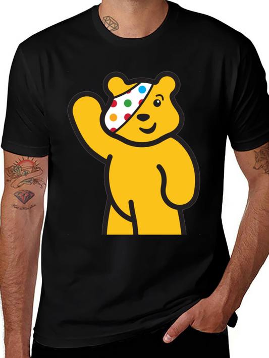 Pudsey Bear Graphic Tee - Black