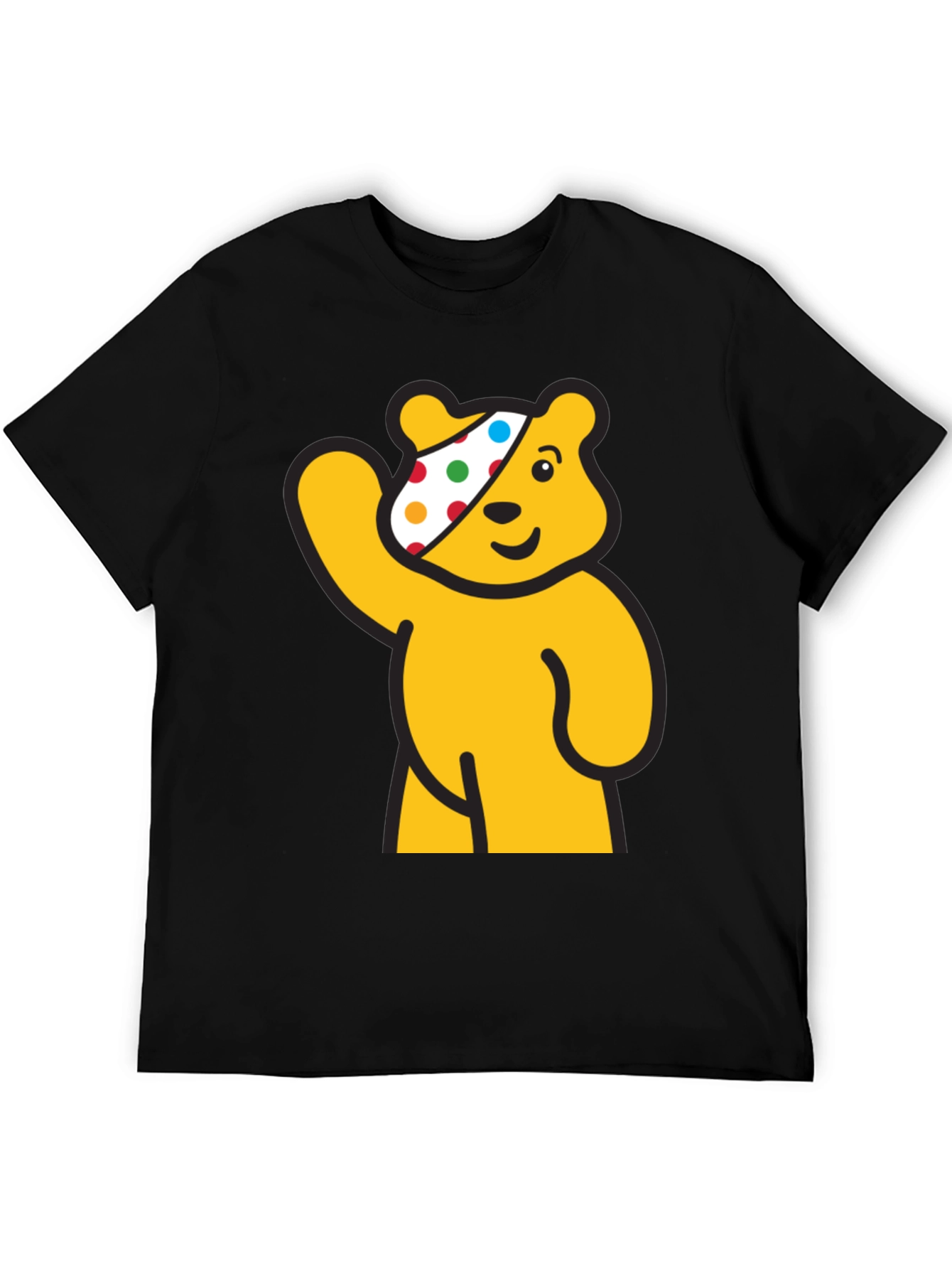 Pudsey Bear Graphic Tee - Black