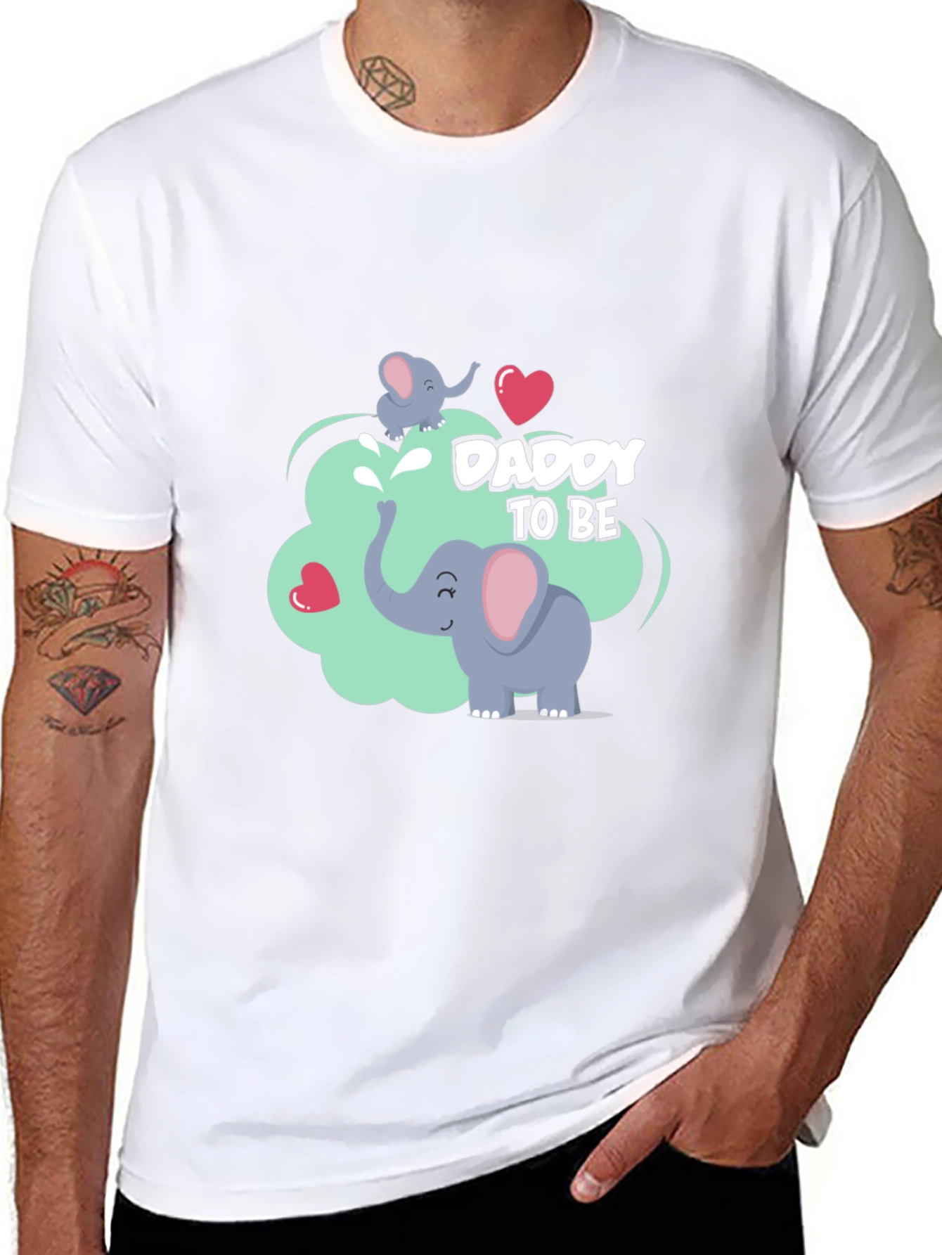 Daddy To Be Elephant T-Shirt