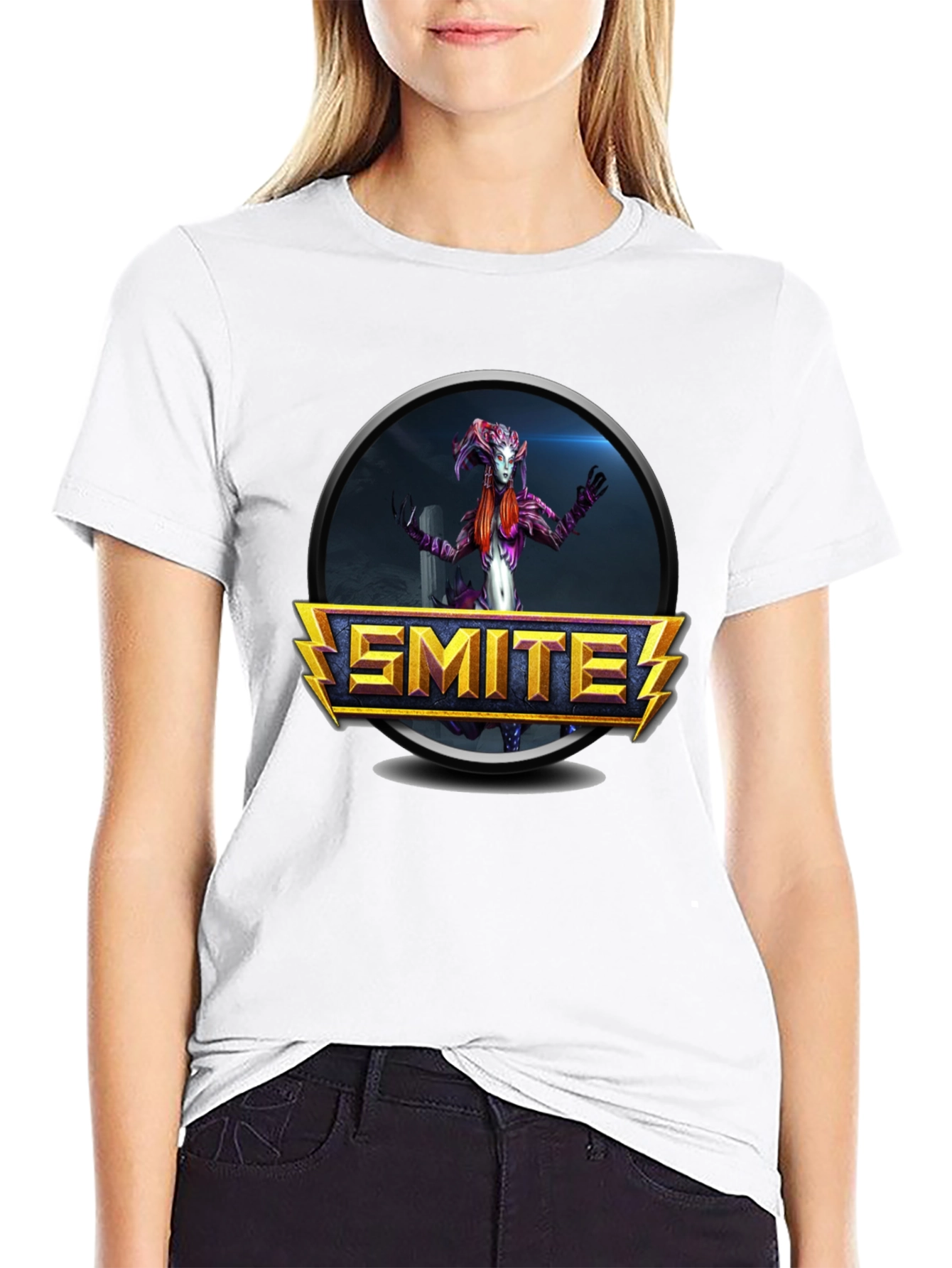 Smite God T-Shirt - Black Gaming Tee
