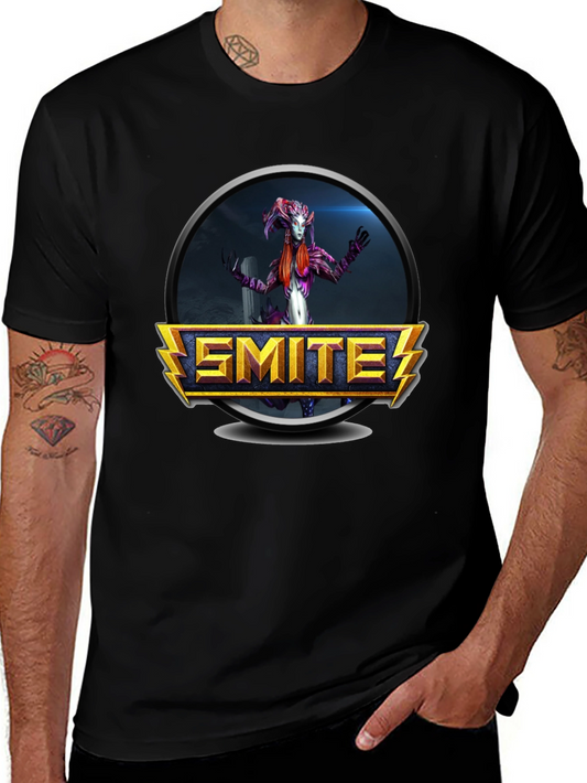 Smite God T-Shirt - Black Gaming Tee