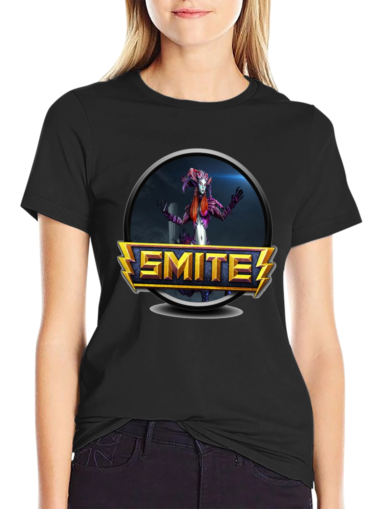 Smite God T-Shirt - Black Gaming Tee