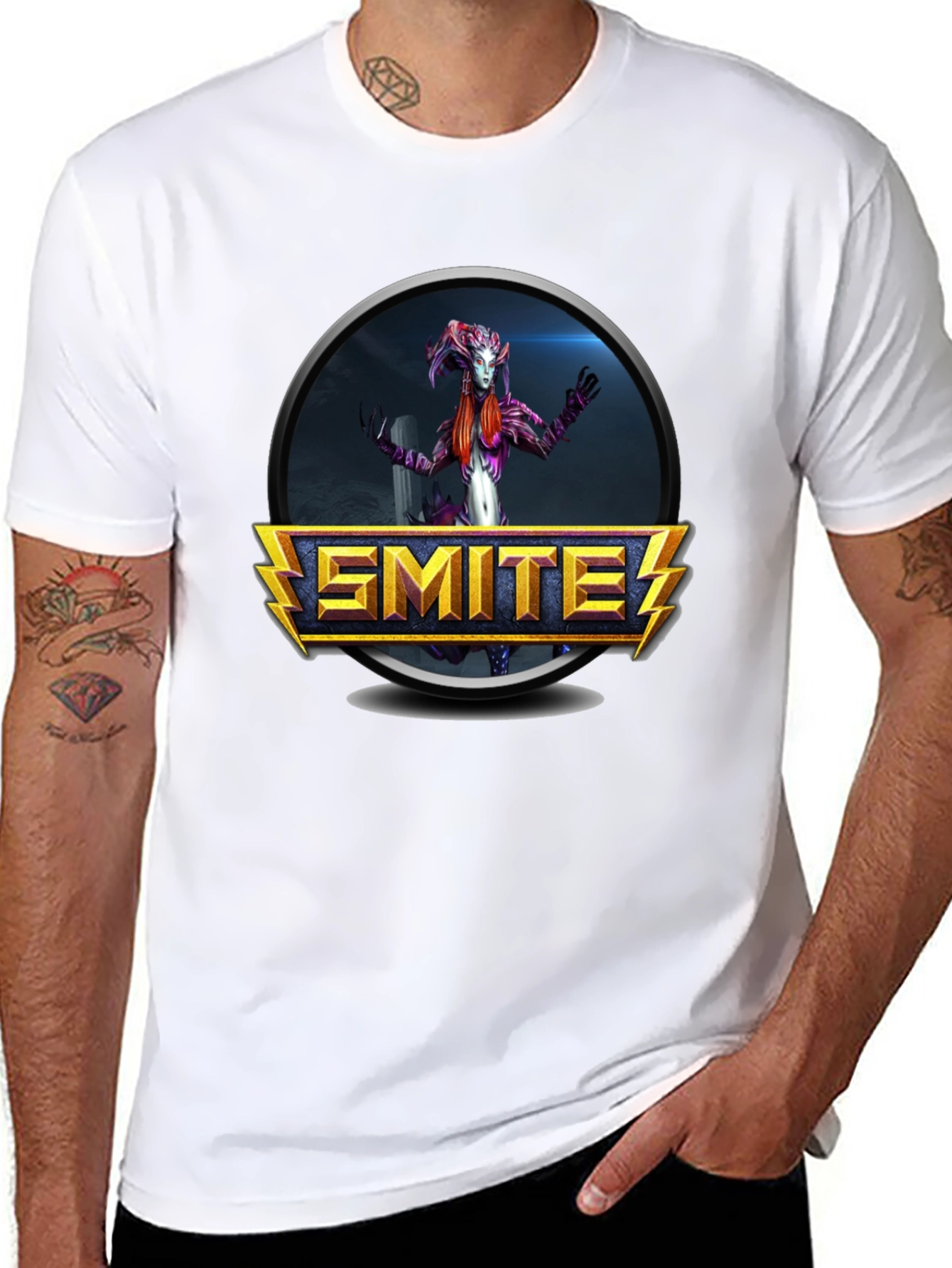 Smite God T-Shirt - Black Gaming Tee
