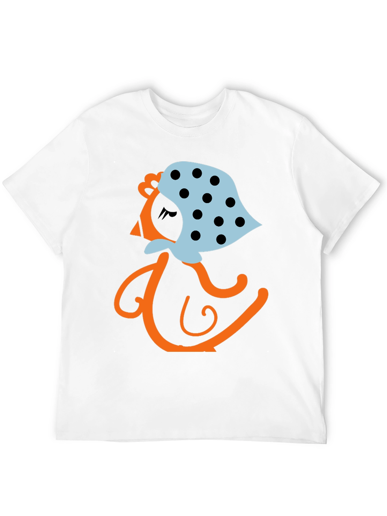 Whimsical Cartoon Granny Graphic Tee