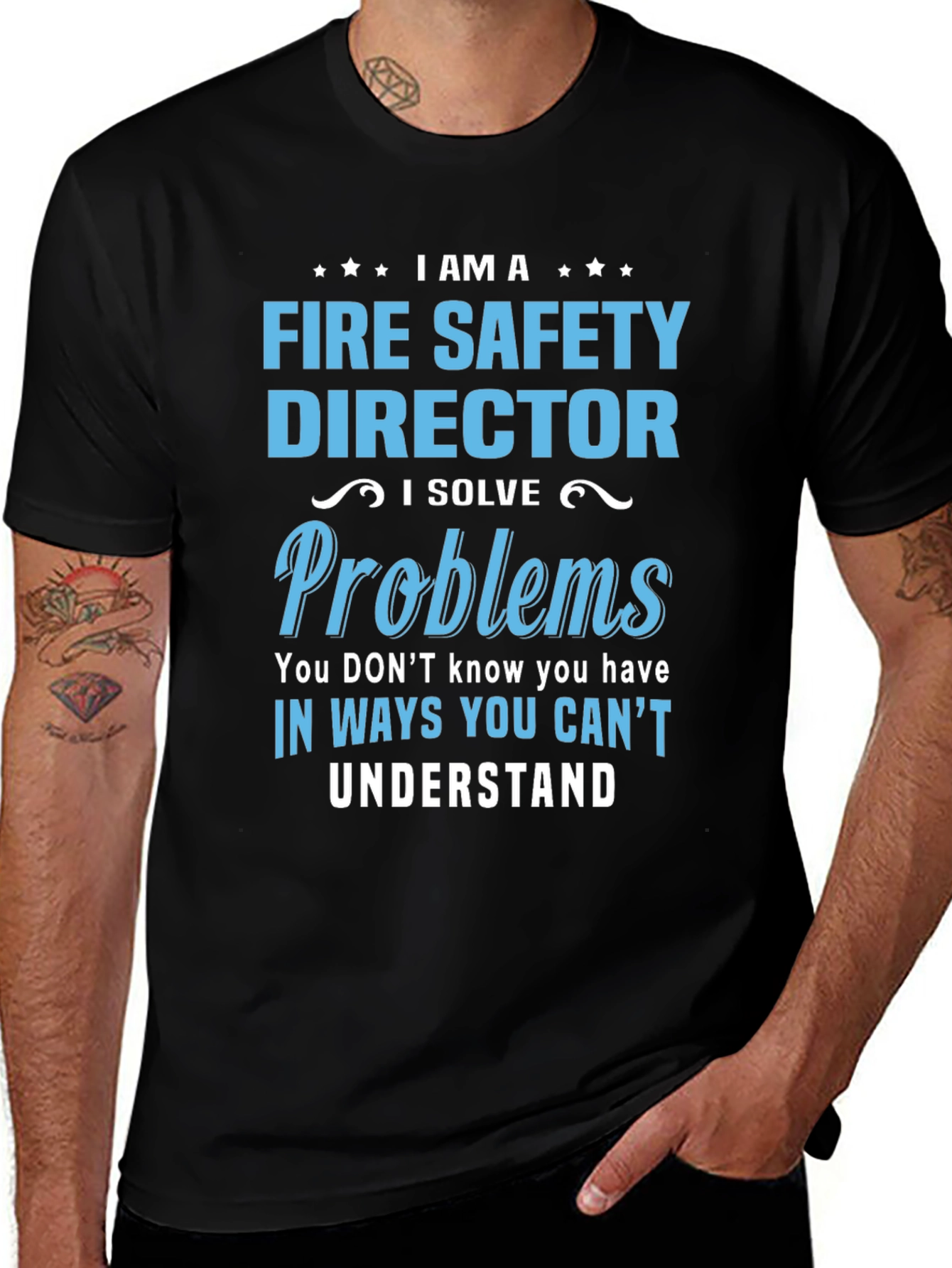 Fire Safety Director T-Shirt: Problem Solver Tee