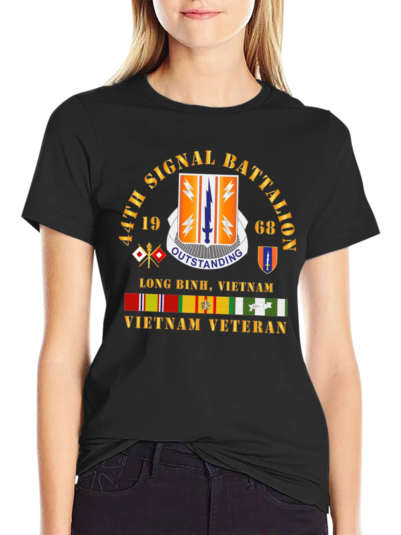 44th Signal Battalion Vietnam Veteran T-Shirt