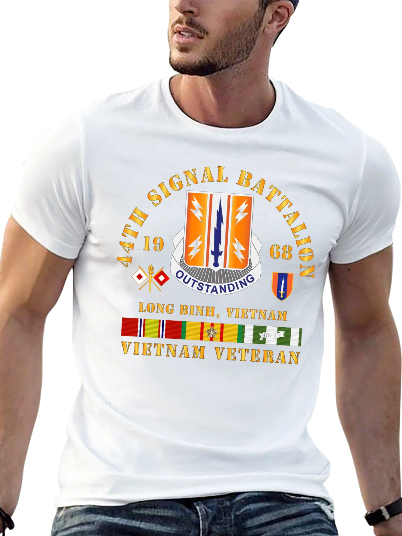 44th Signal Battalion Vietnam Veteran T-Shirt