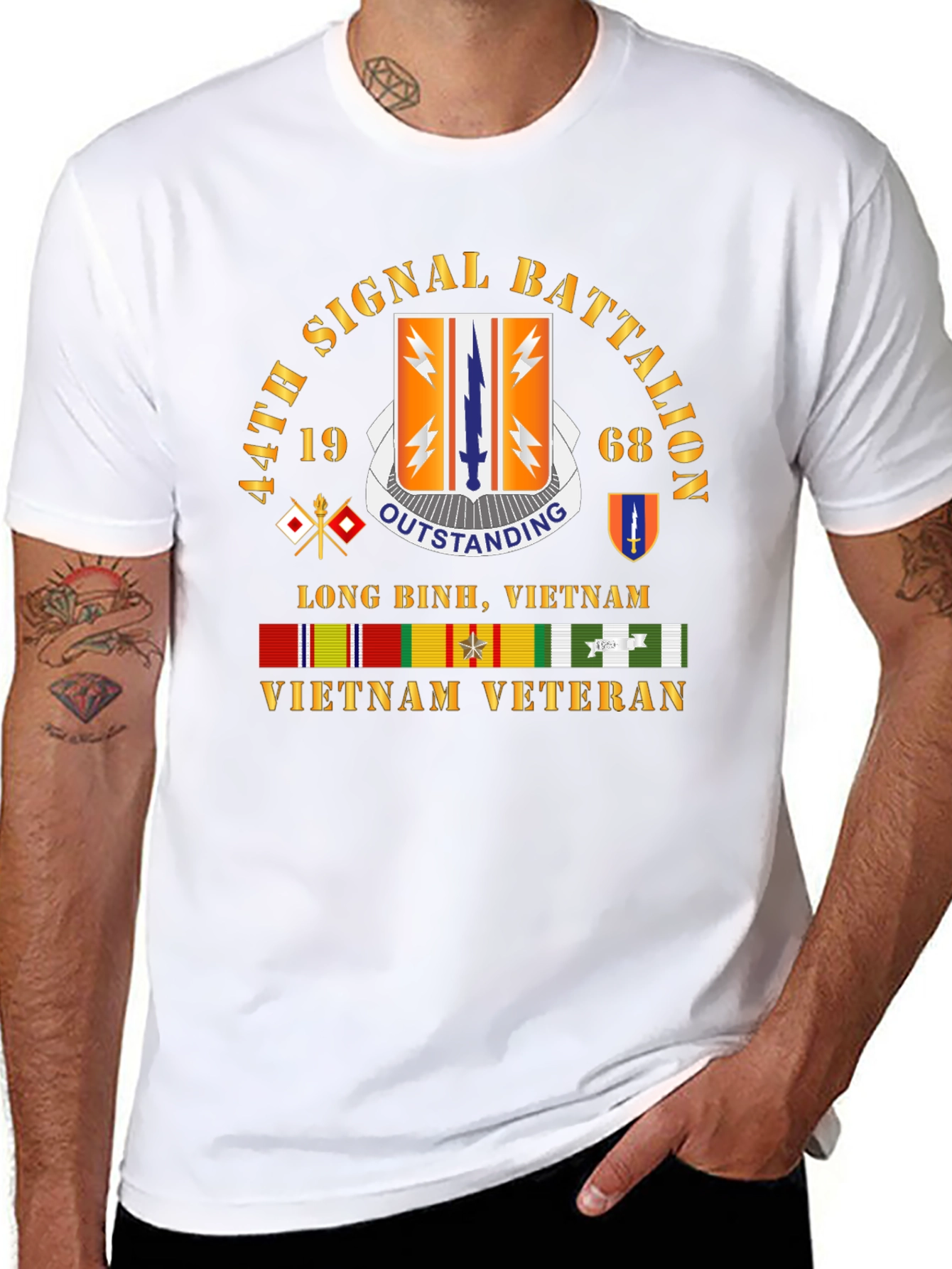 44th Signal Battalion Vietnam Veteran T-Shirt