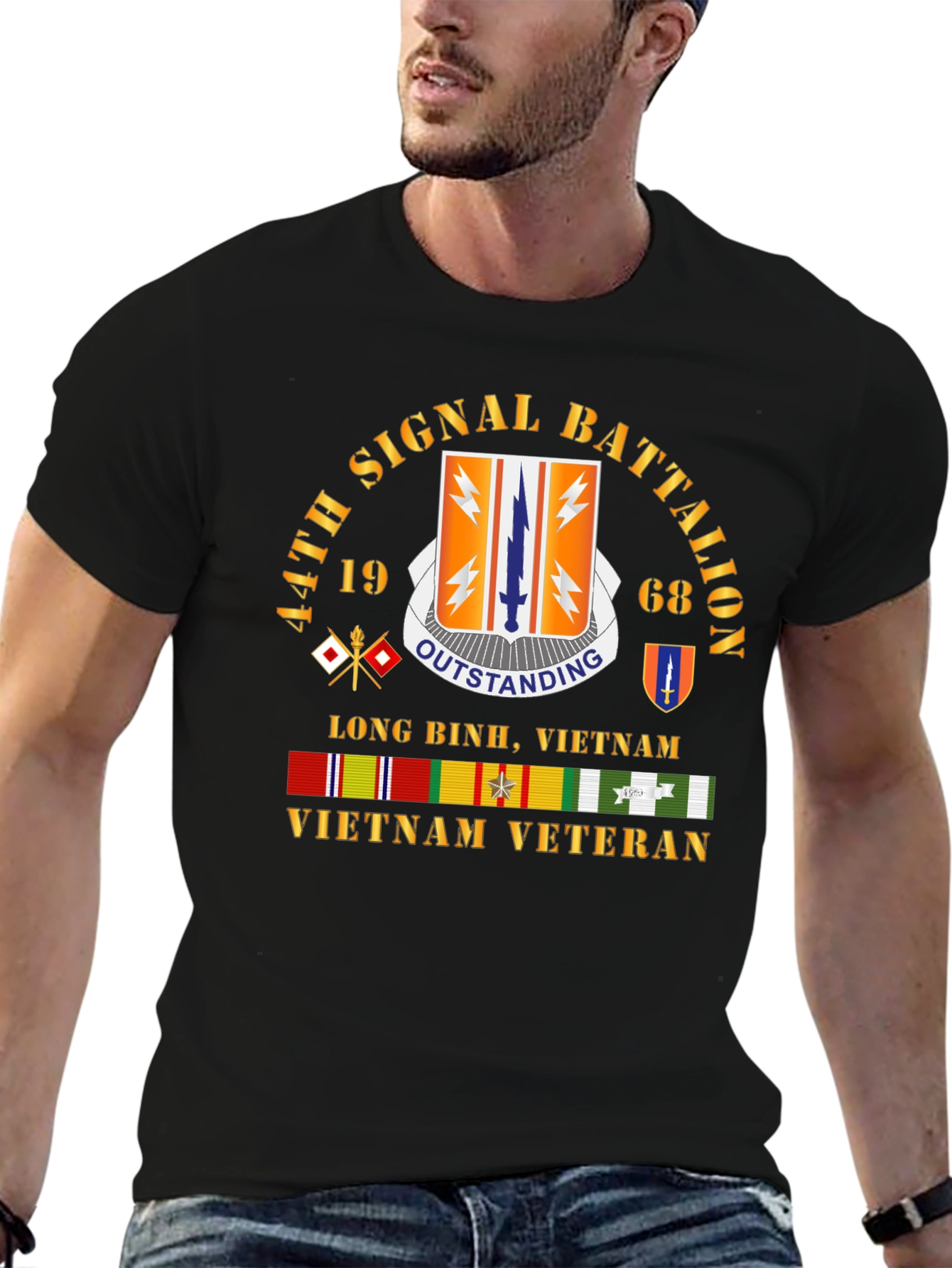 44th Signal Battalion Vietnam Veteran T-Shirt