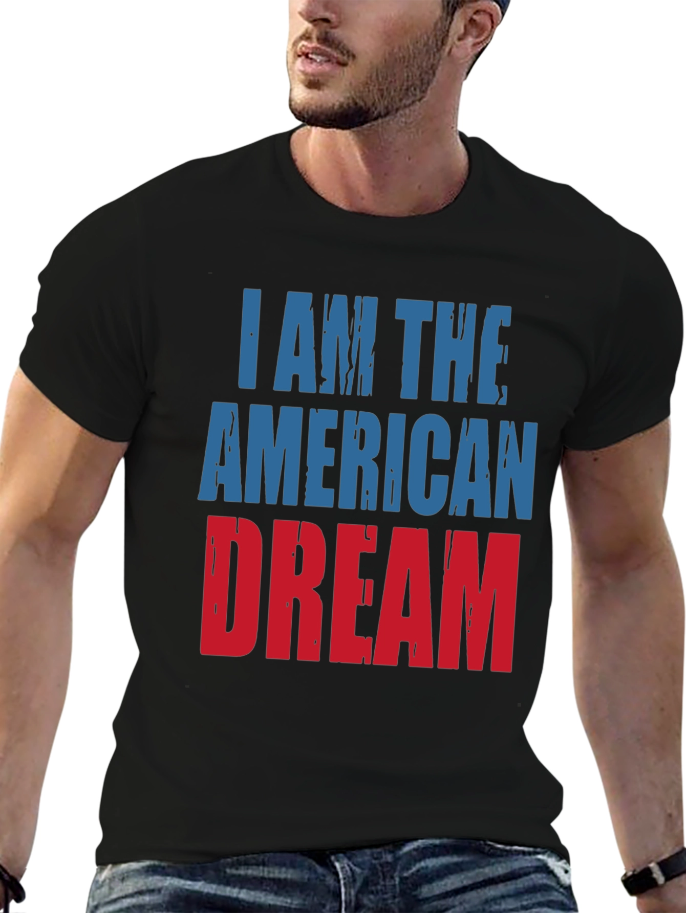 American Dream Graphic Tee - Patriotic T-Shirt