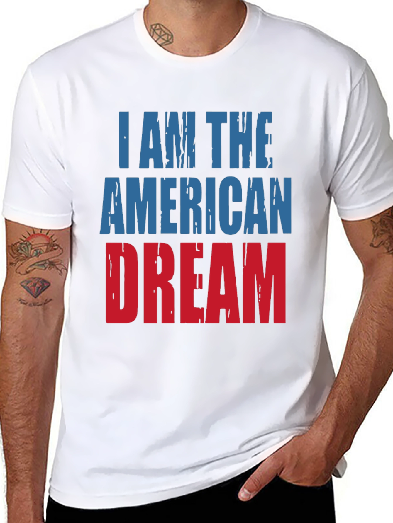 American Dream Graphic Tee - Patriotic T-Shirt