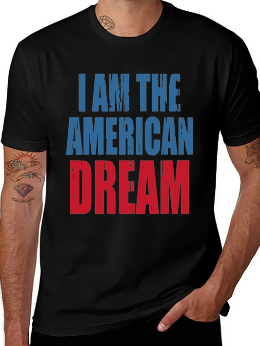 American Dream Graphic Tee - Patriotic T-Shirt